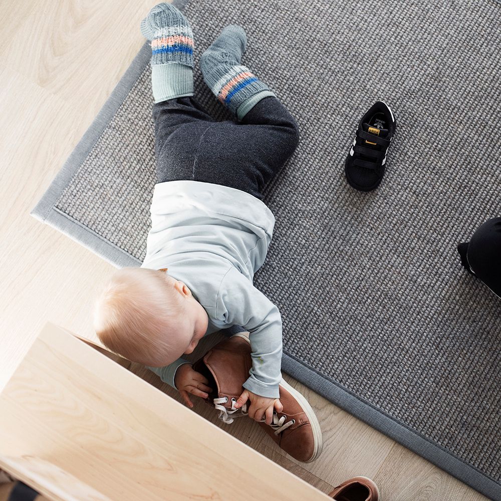 VM Carpet Esmeralda Custom Size - 77 gray