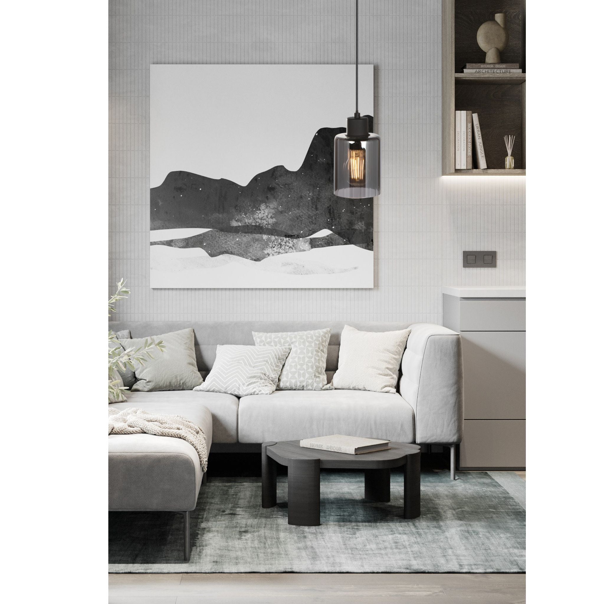 Valerie 342701-30 - Pendant lamp - Sand black - Savulasi