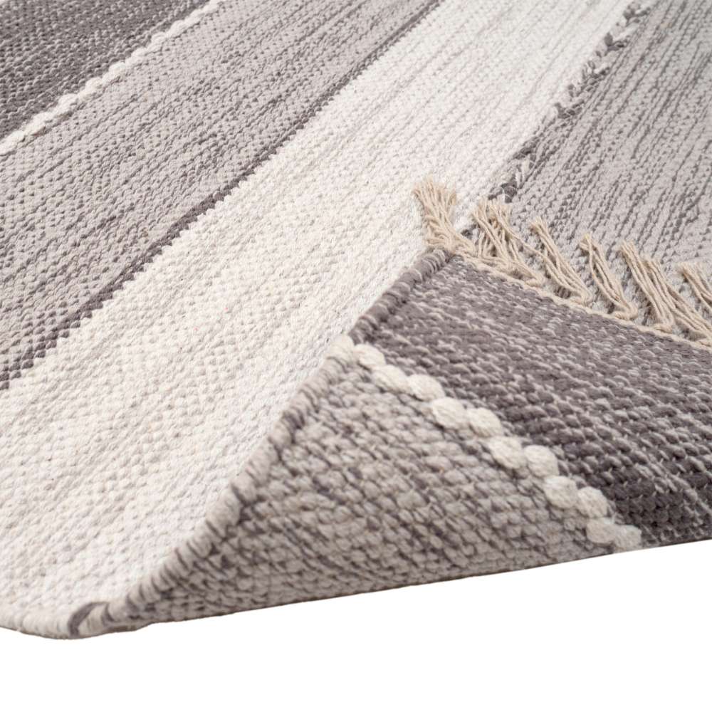 Valssi puuvillamatto - harmaa