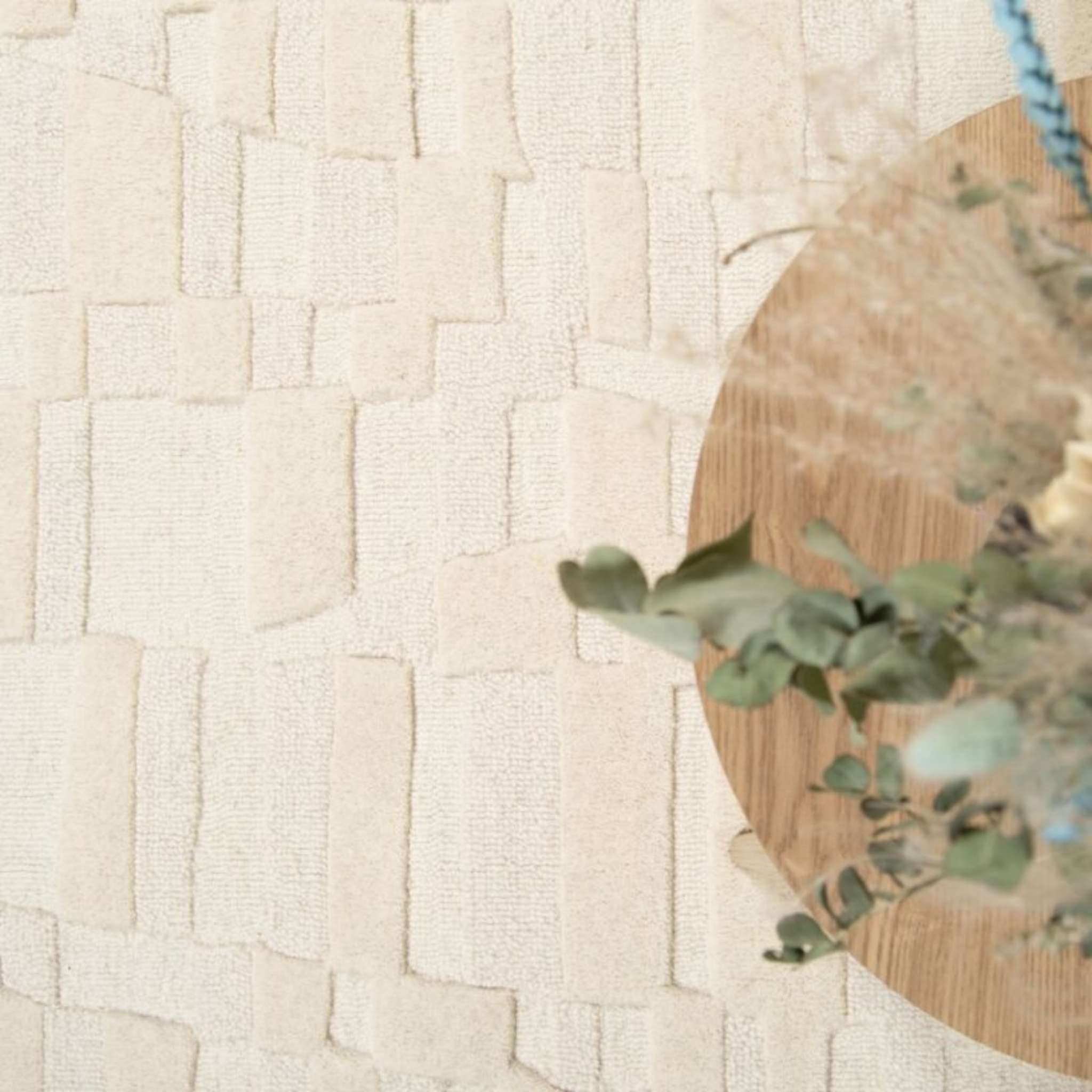 Vellamo villamatto - luonnonvalkoinen