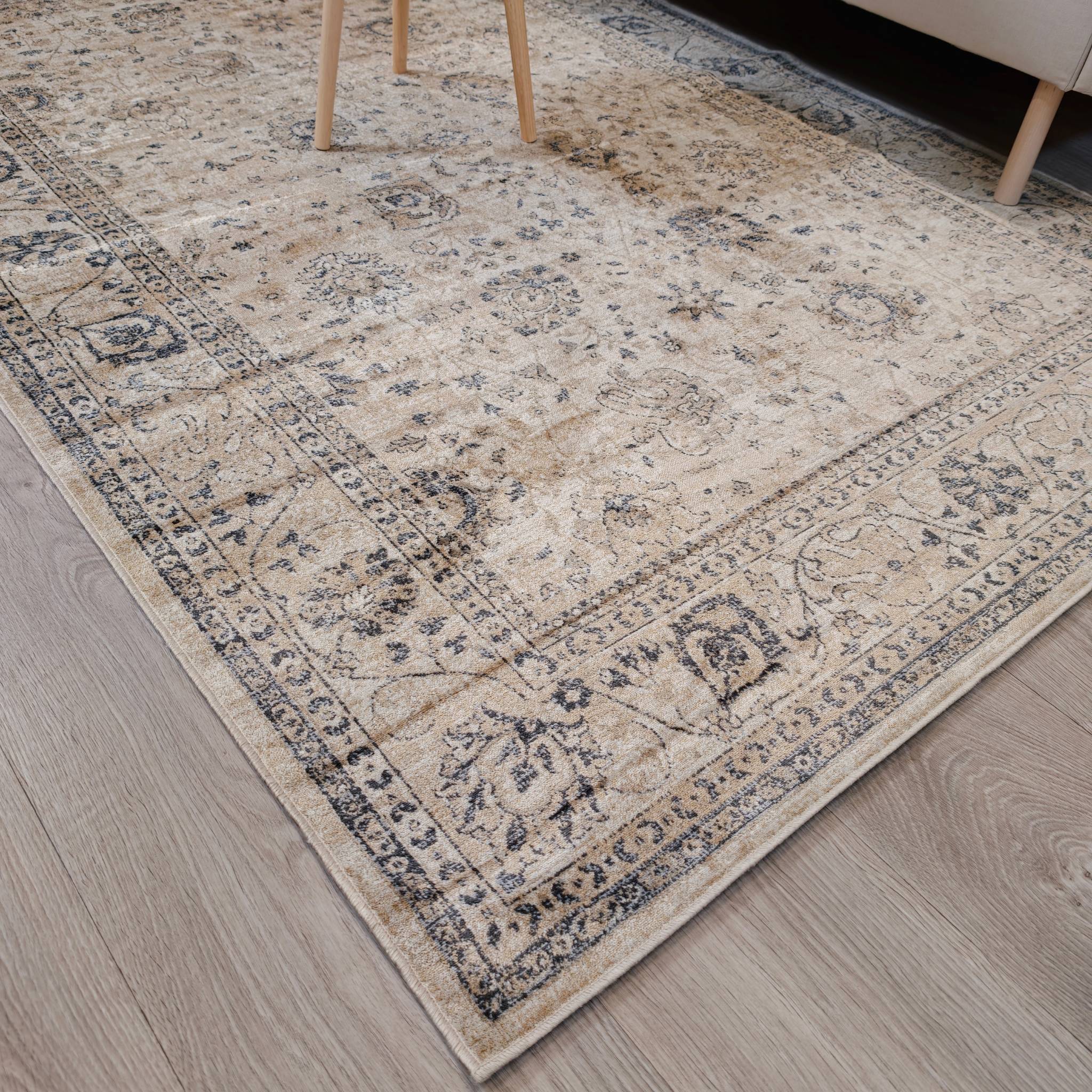 Velouria viskoosimatto - beige