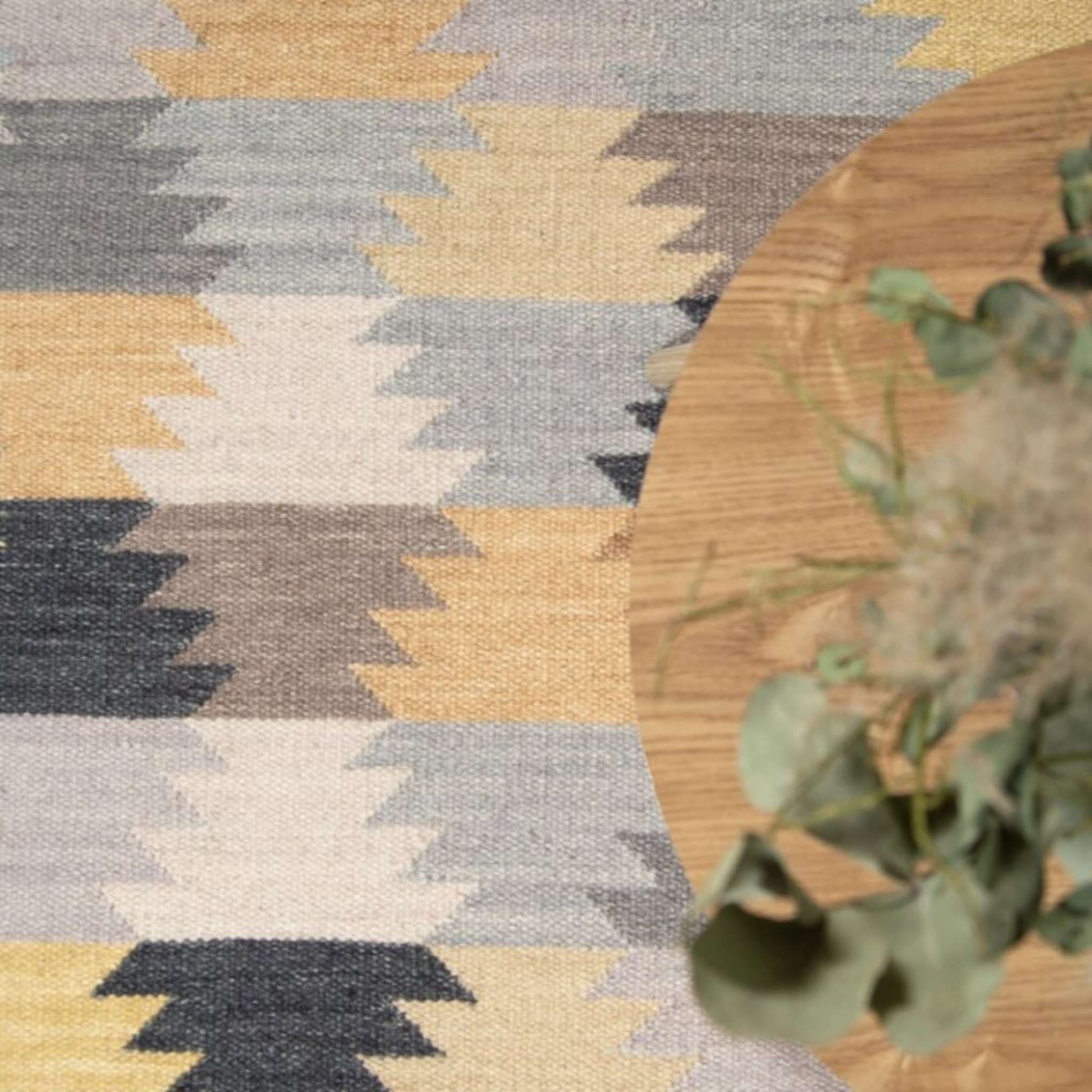 Verne villamatto - harmaa