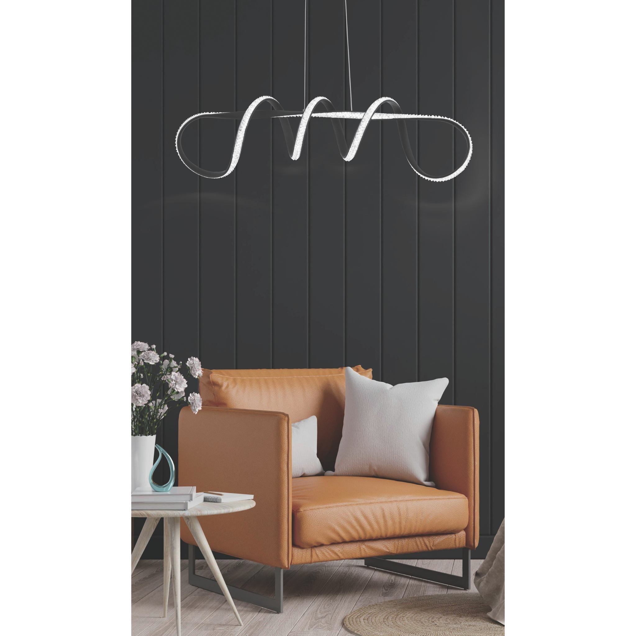 Vesper 343101-30 - Pendant lamp - Sand black