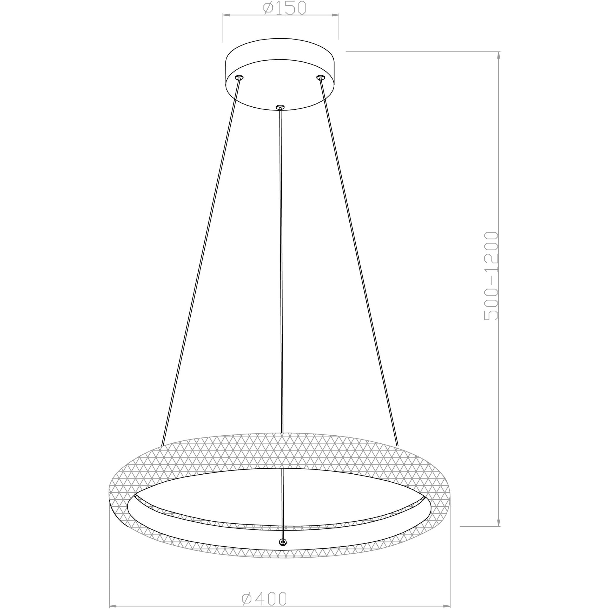 Vigo 340301-06 - Pendant lamp - Chrome