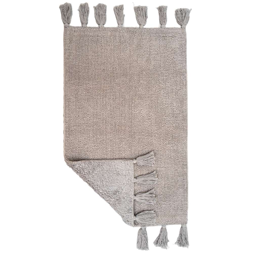 Vilma bathroom rug - light gray