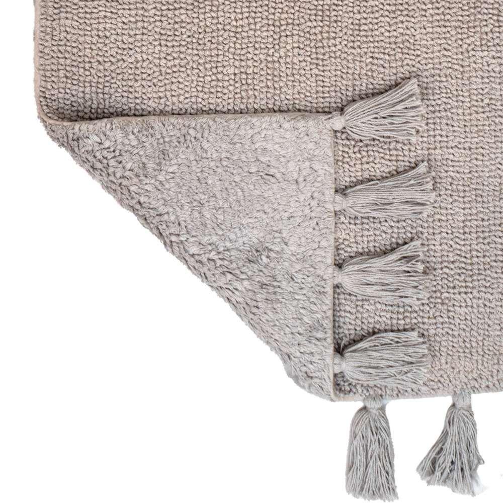 Vilma bathroom rug - light gray