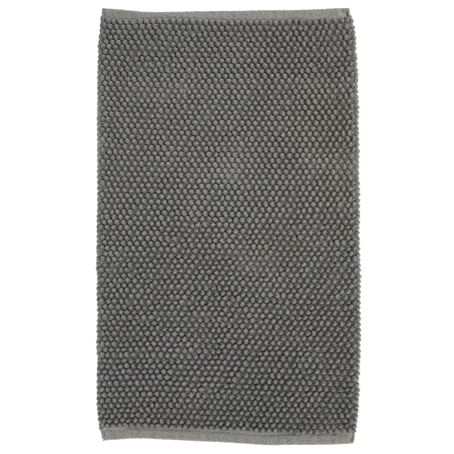 Olivia kylpyhuonematto - tummanharmaa