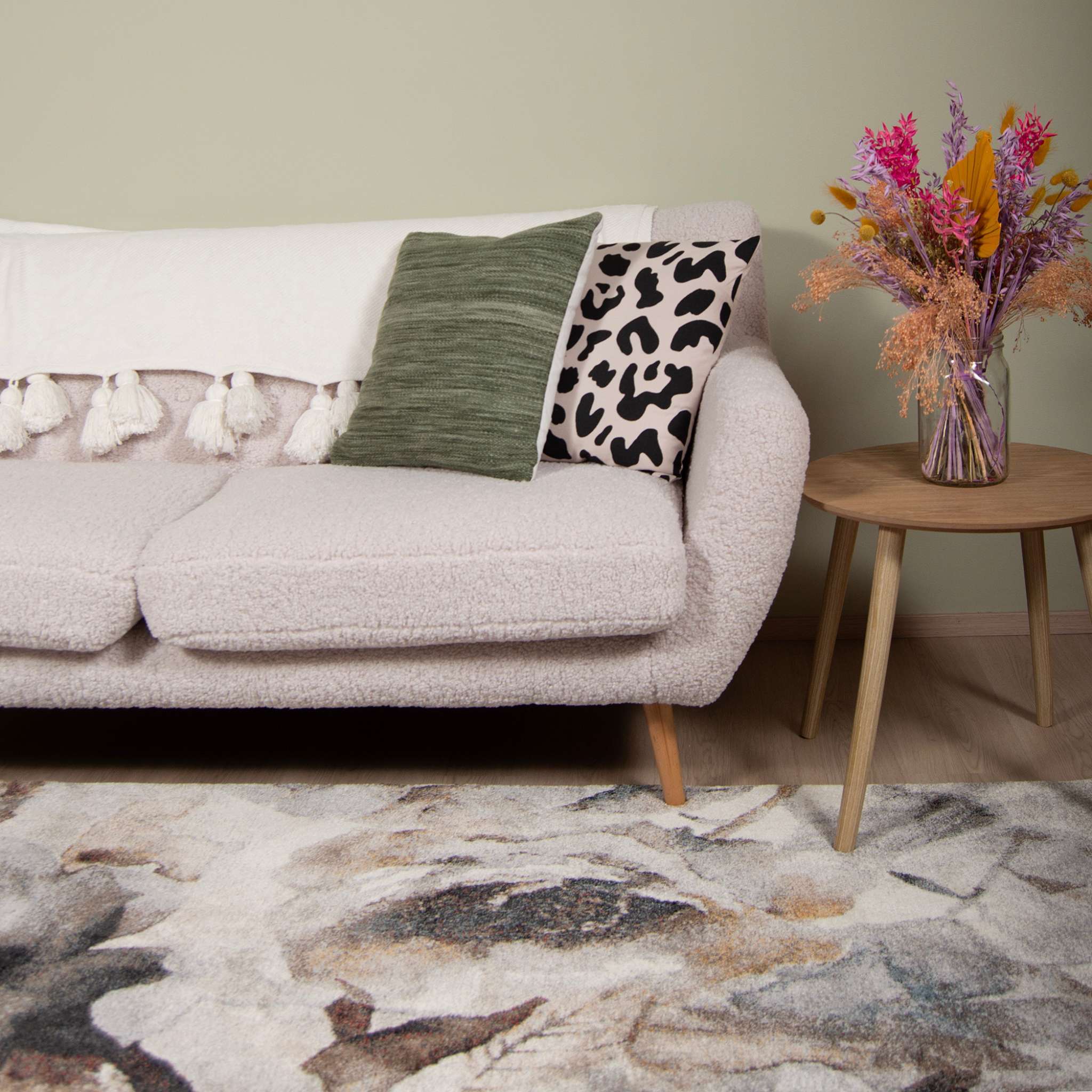 Vivian nukkamatto - harmaa beige