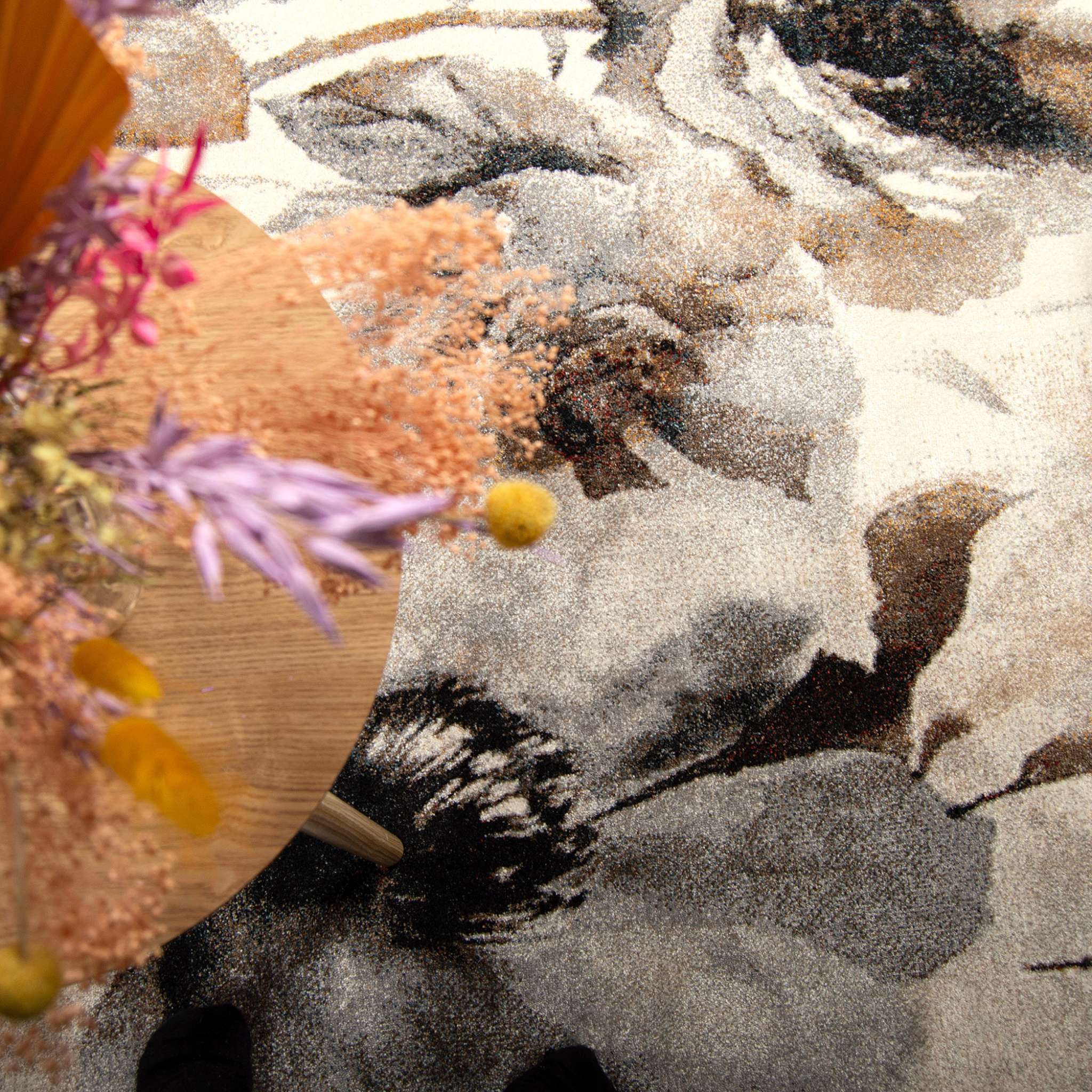 Vivian nukkamatto - harmaa beige