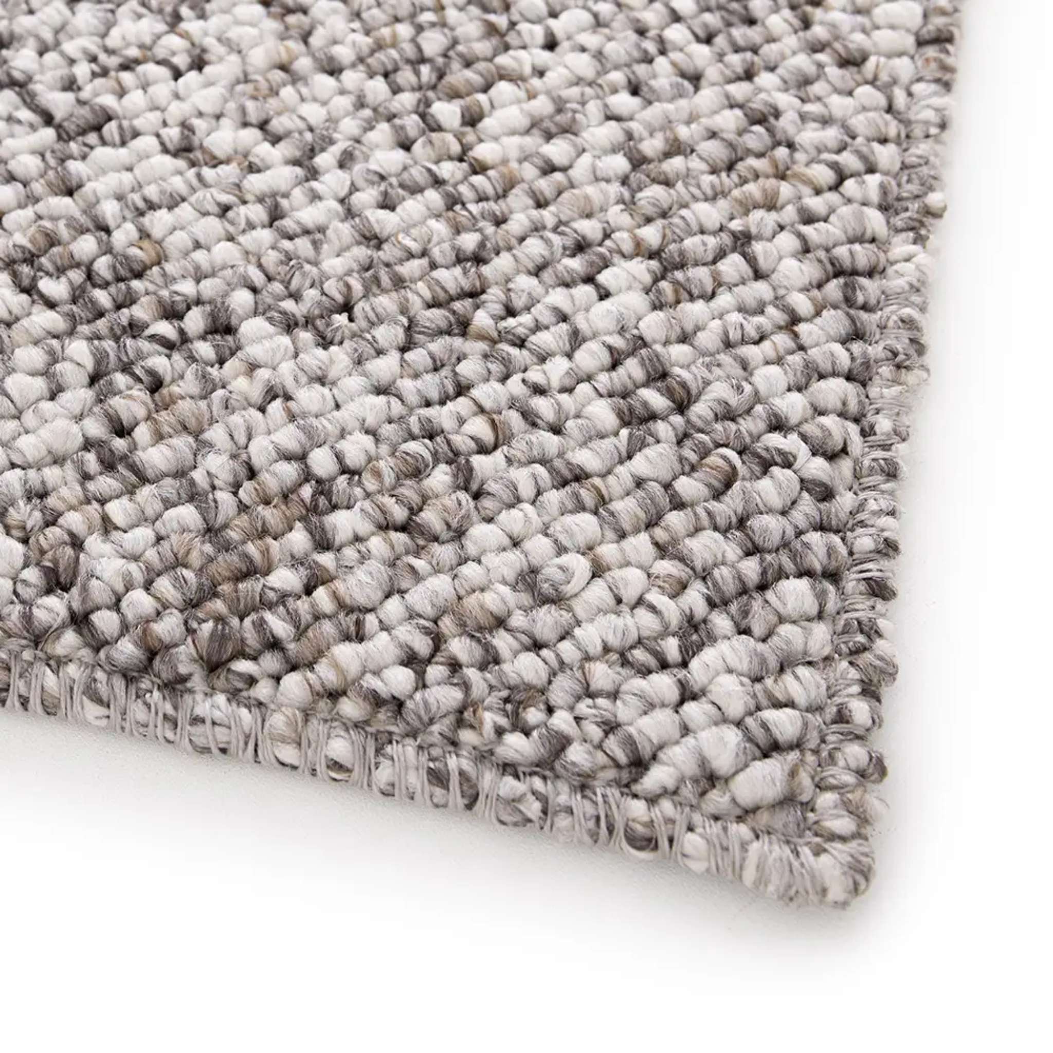 Ahto Pile rug - brown