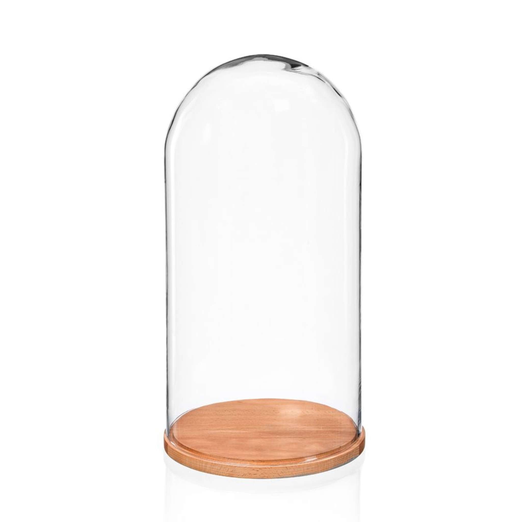 Glass dome on a 30 cm base GLASS