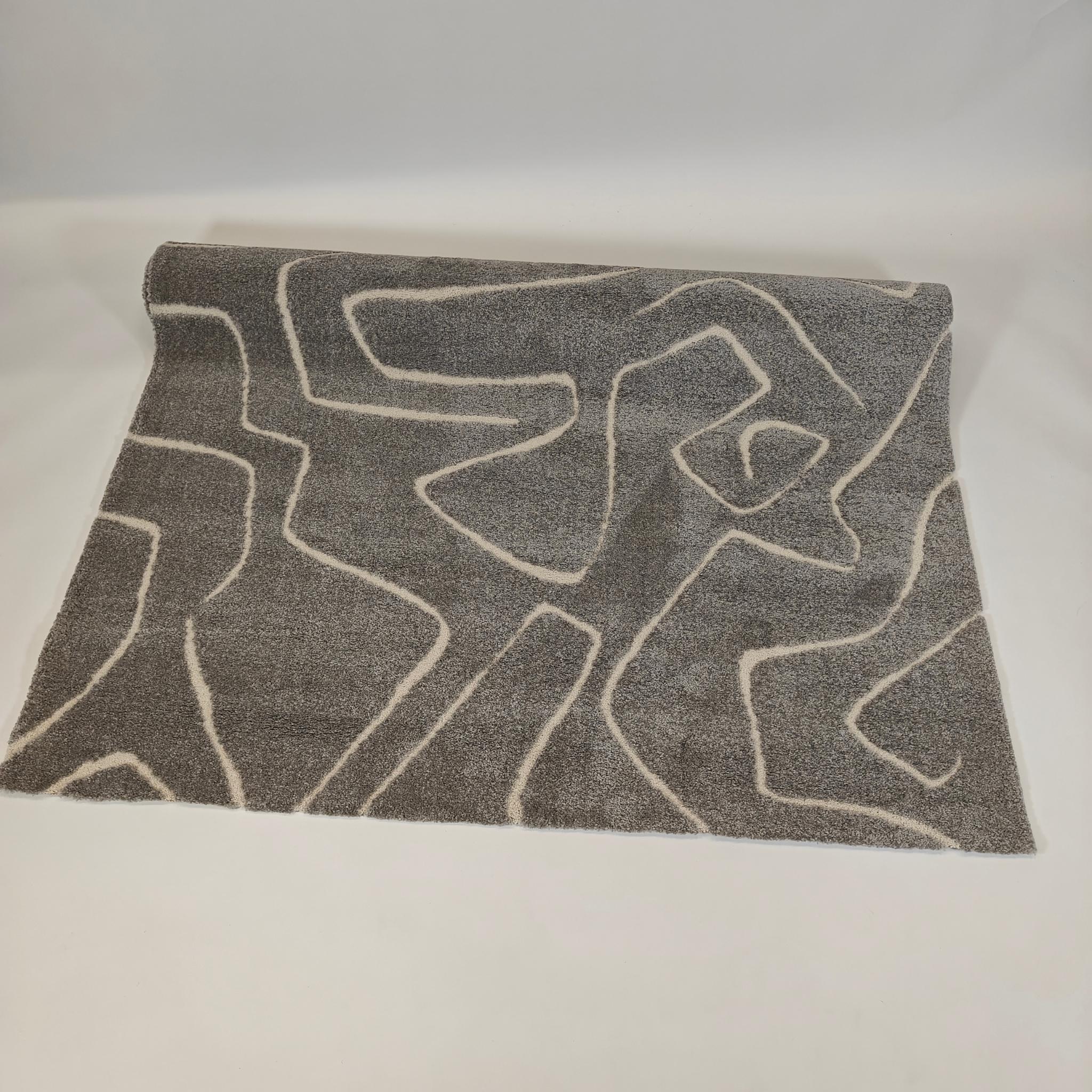 Cocoon lyhytnukkainen matto - harmaa