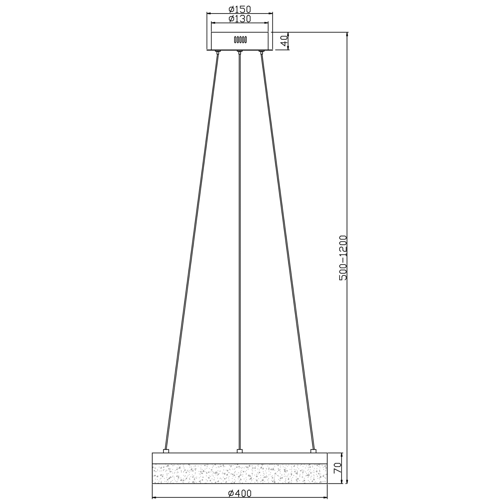 Cornelia 330601-09 - Riippuvalaisin - Kultamaalattu