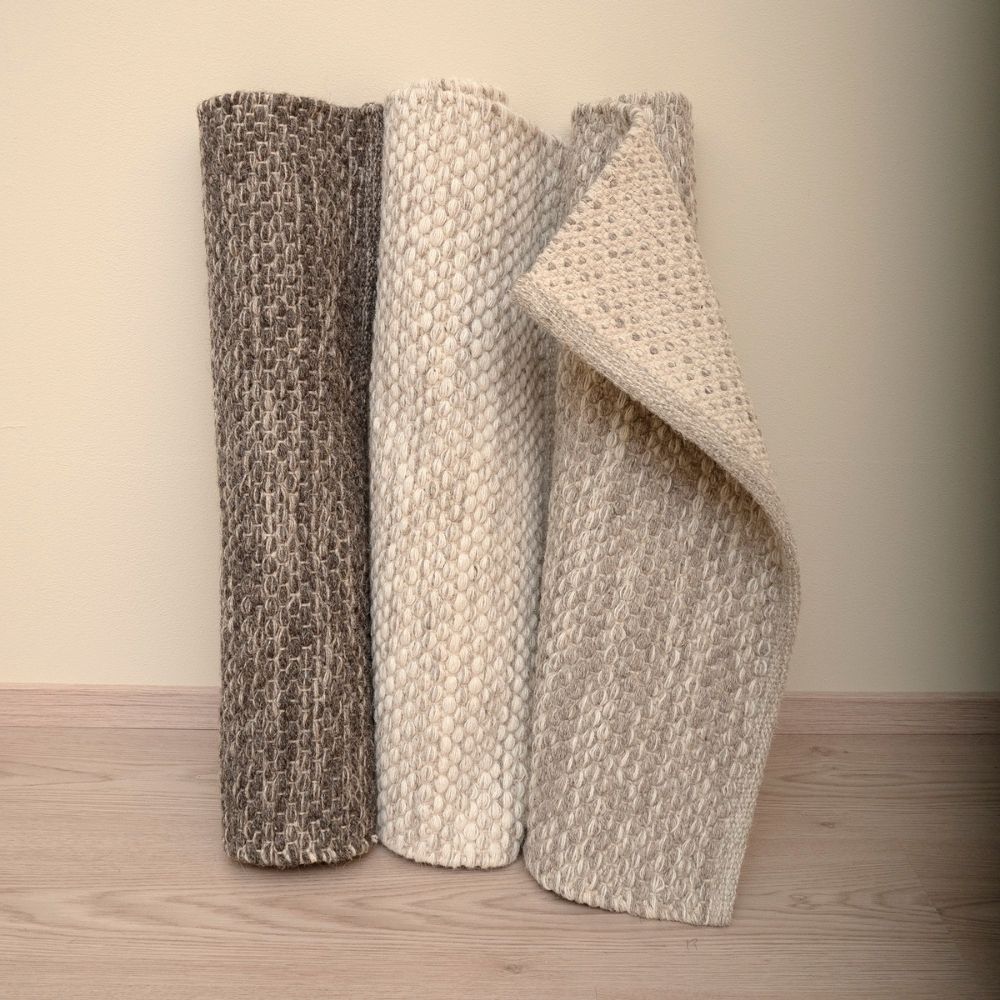 Oona villamatto - harmaa.