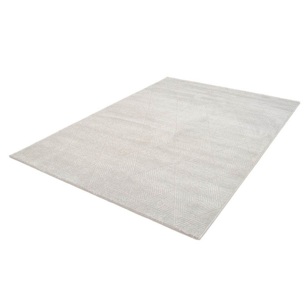 Felicia lyhytnukkainen matto - vaaleanharmaa.