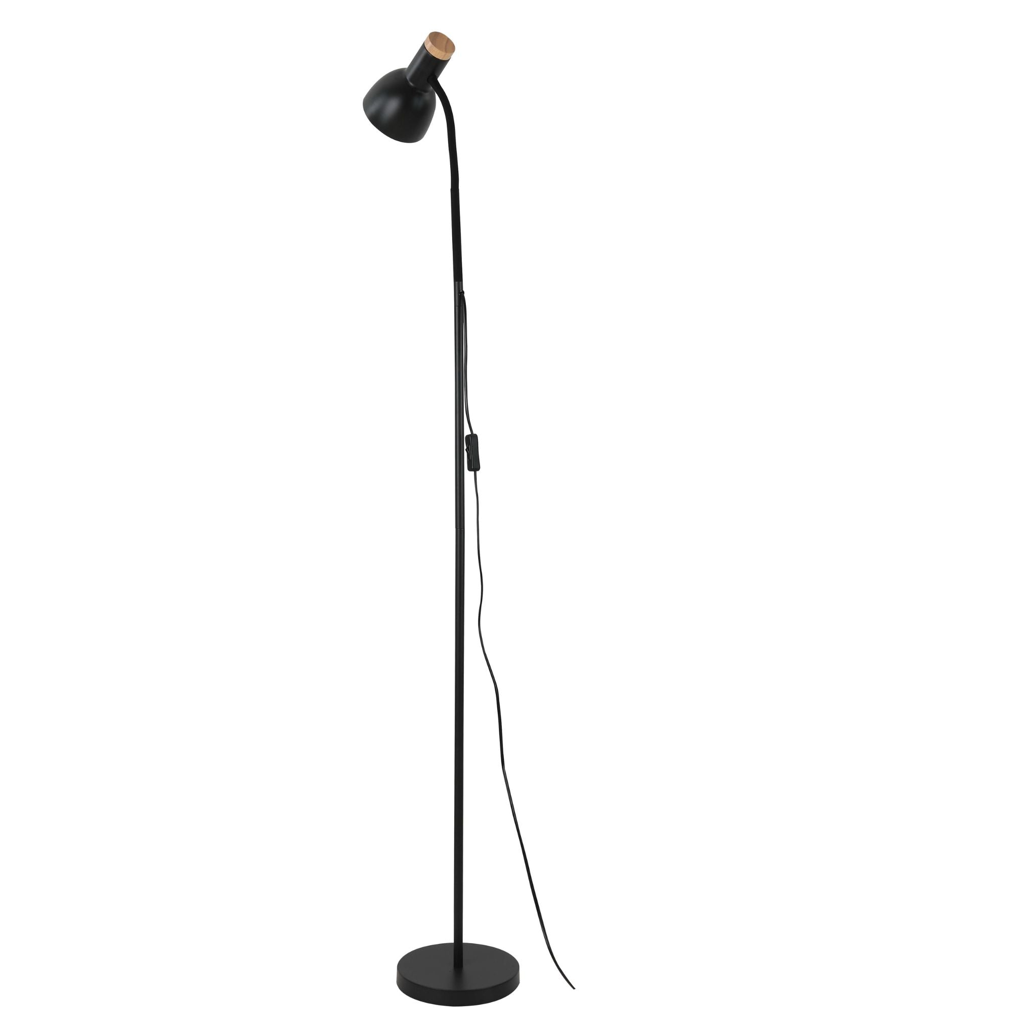 FocusLight Oslo - Lattiavalaisin - Musta - 156 cm