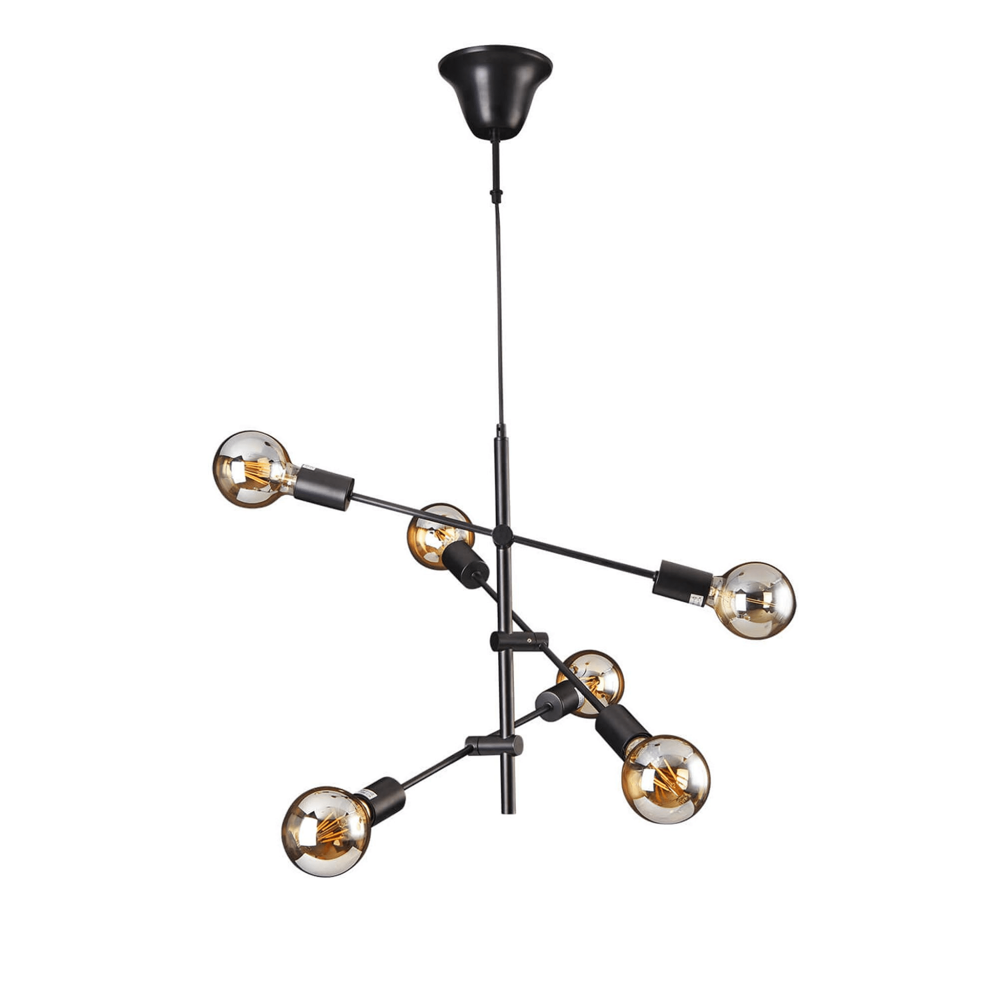 FocusLight MARILYN - Pendant lamp - Black - Ø48 cm