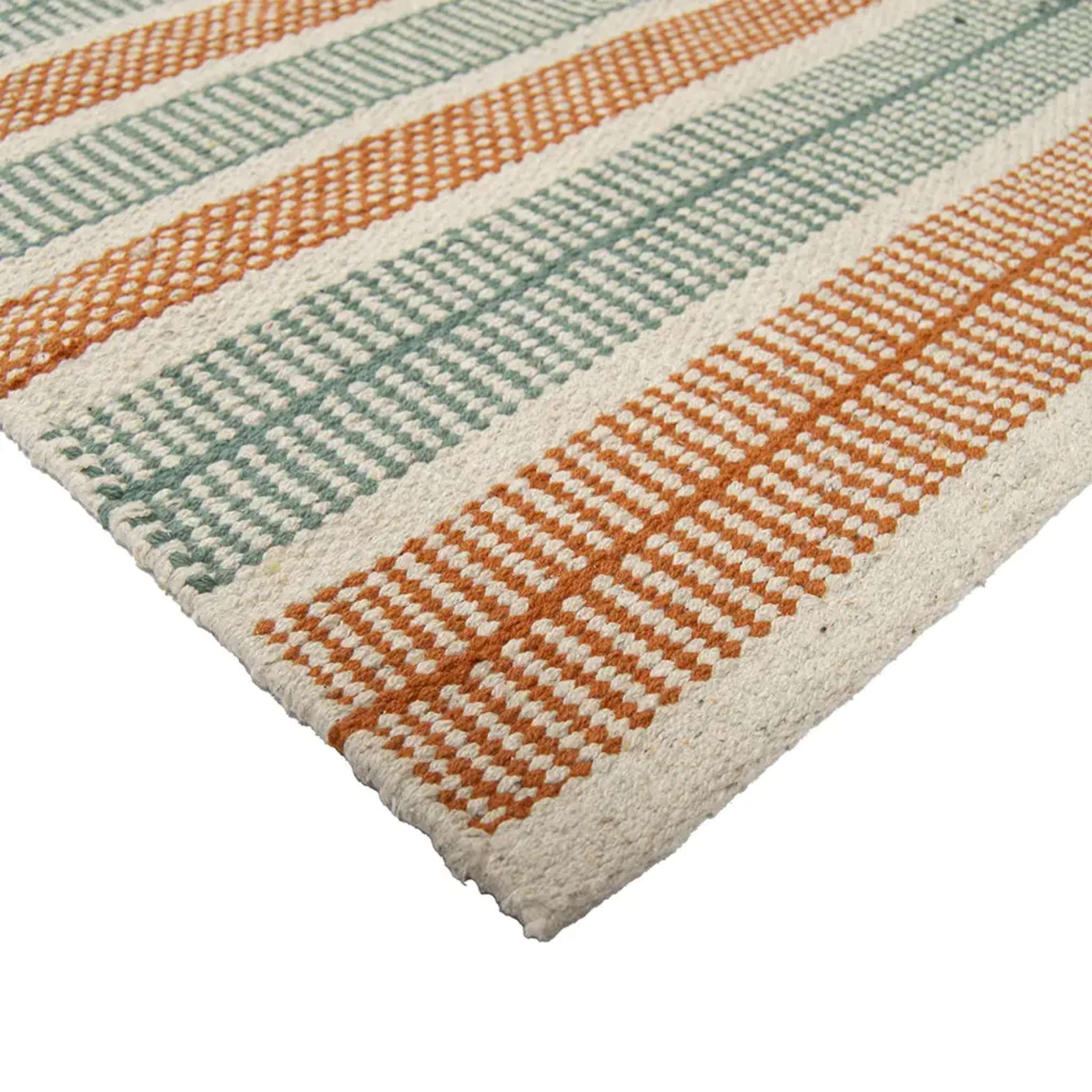 Foksi puuvillamatto - terra vihreä