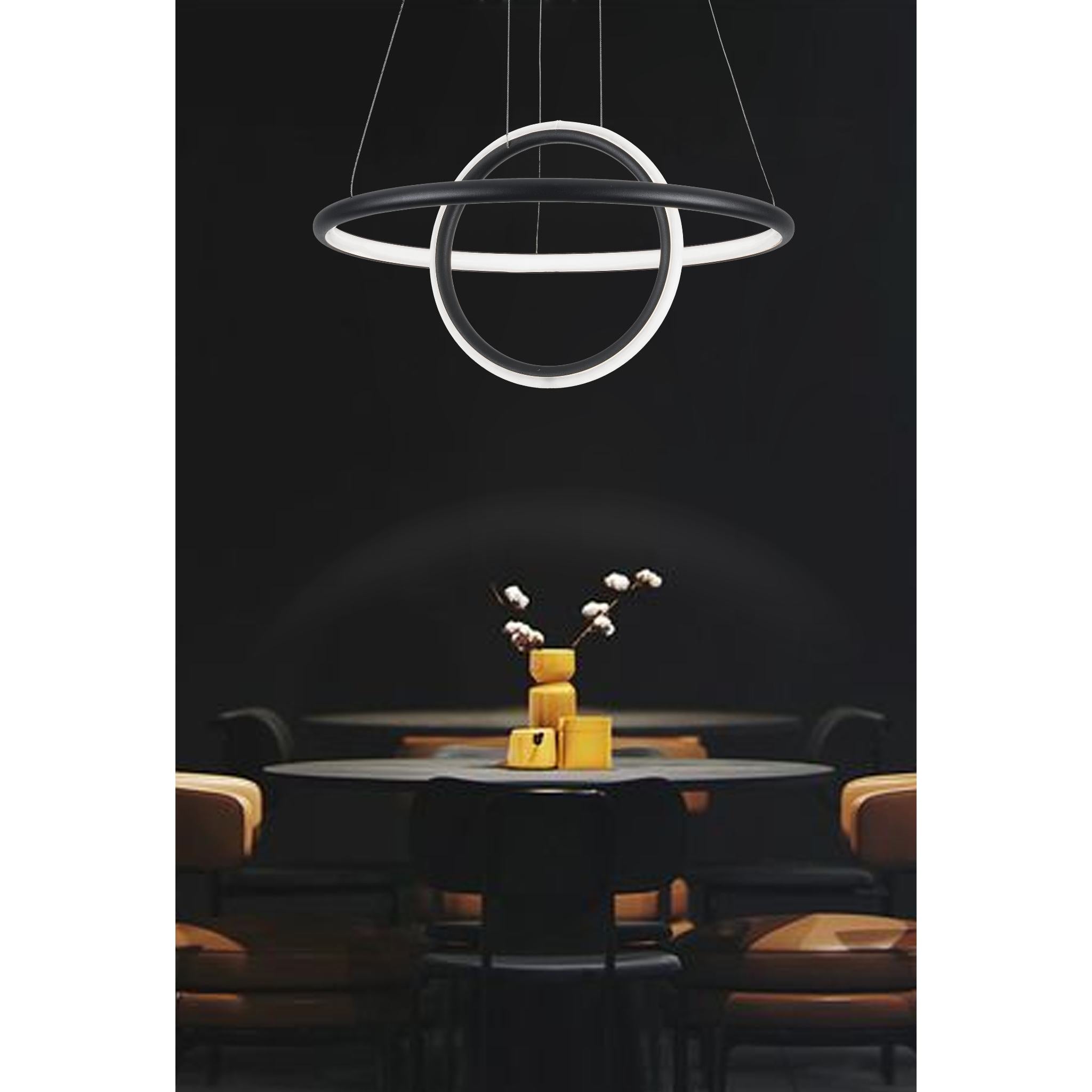 Gravity 342901-30 - Pendant lamp - Sand black