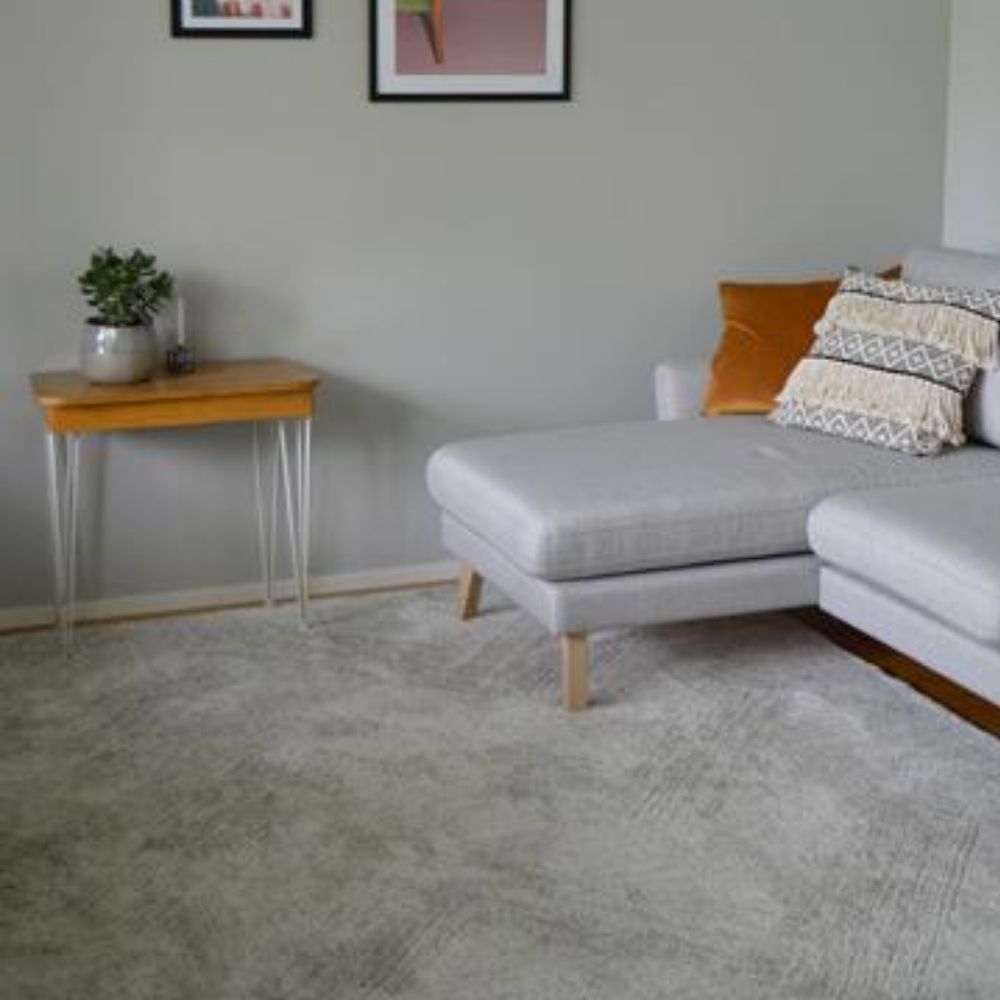 Hanki lyhytnukkainen matto - luonnonvalkoinen/harmaa