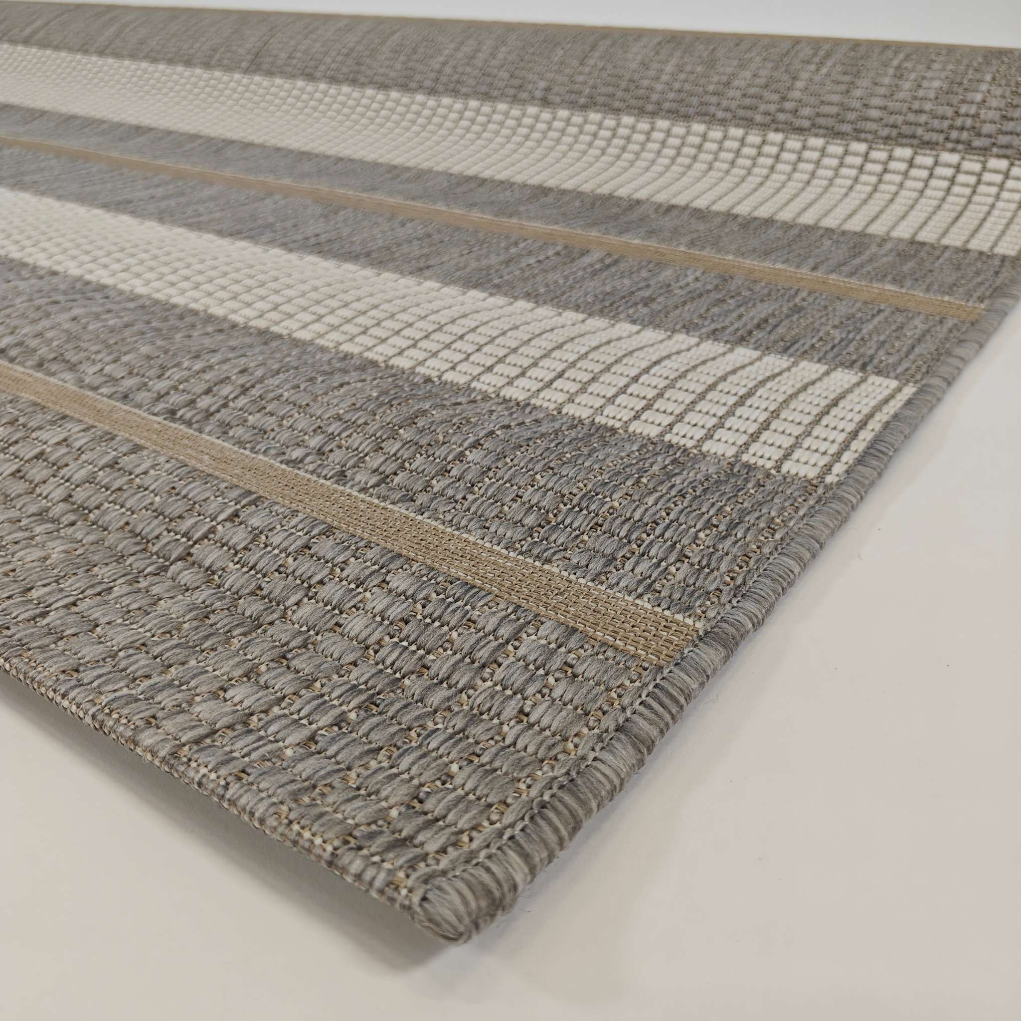 Juova Flatweave rug - light gray-beige
