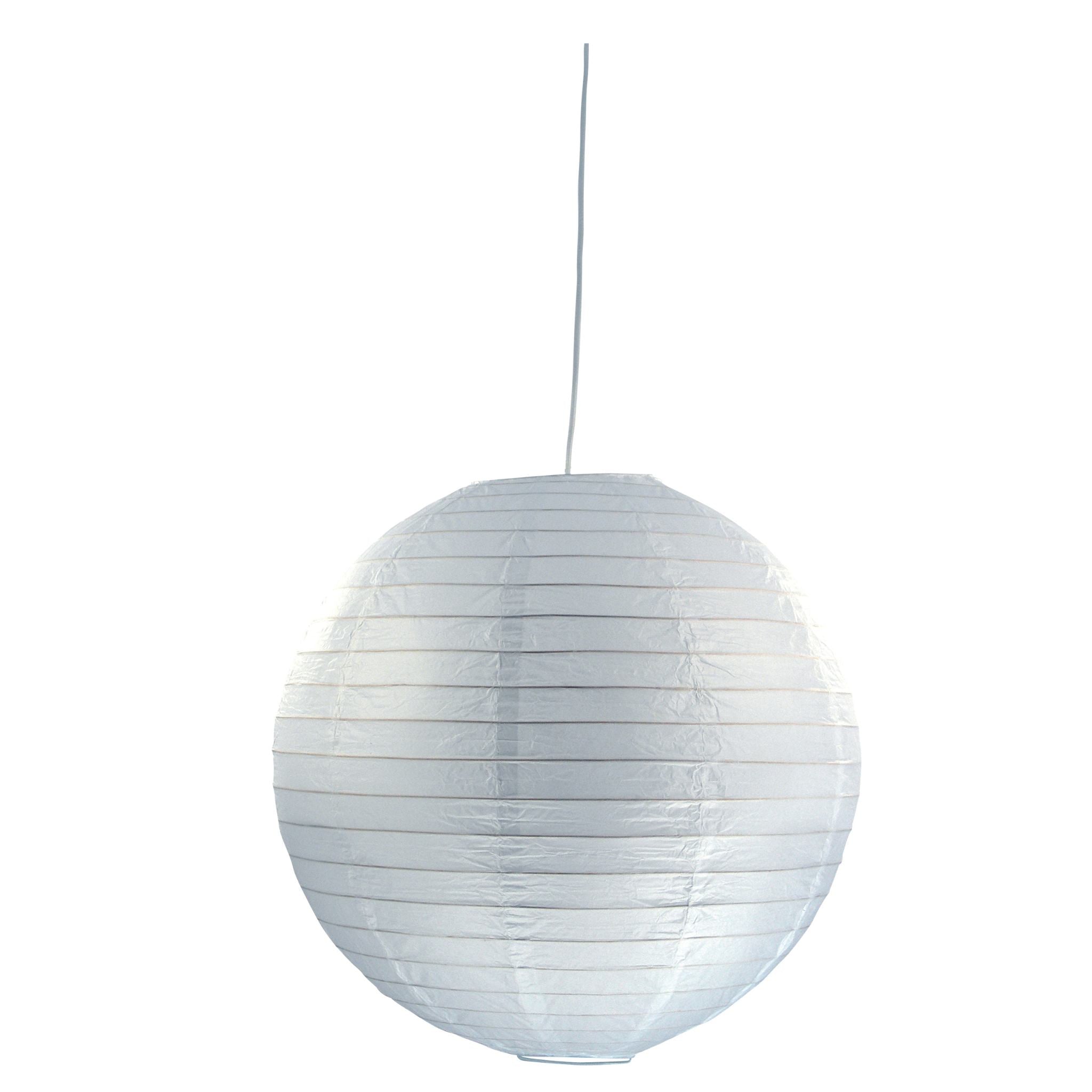 Kula Papierowa 302701-01 - Riisipaperivarjostin - 40 cm - Valkoinen