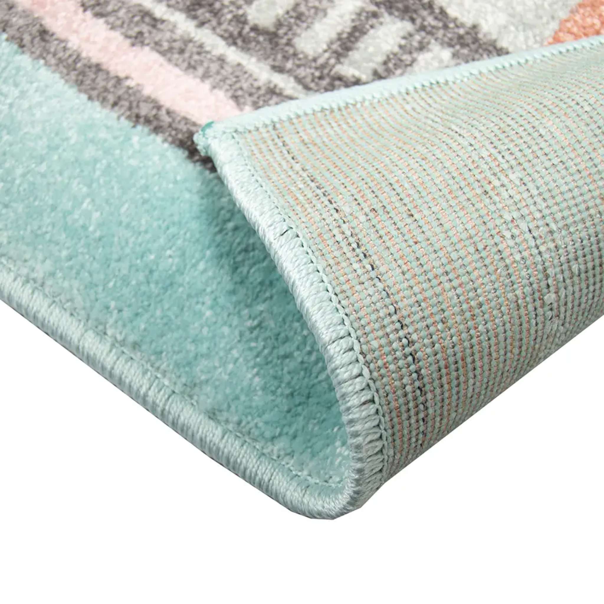 Loaders children's rug - turquoise