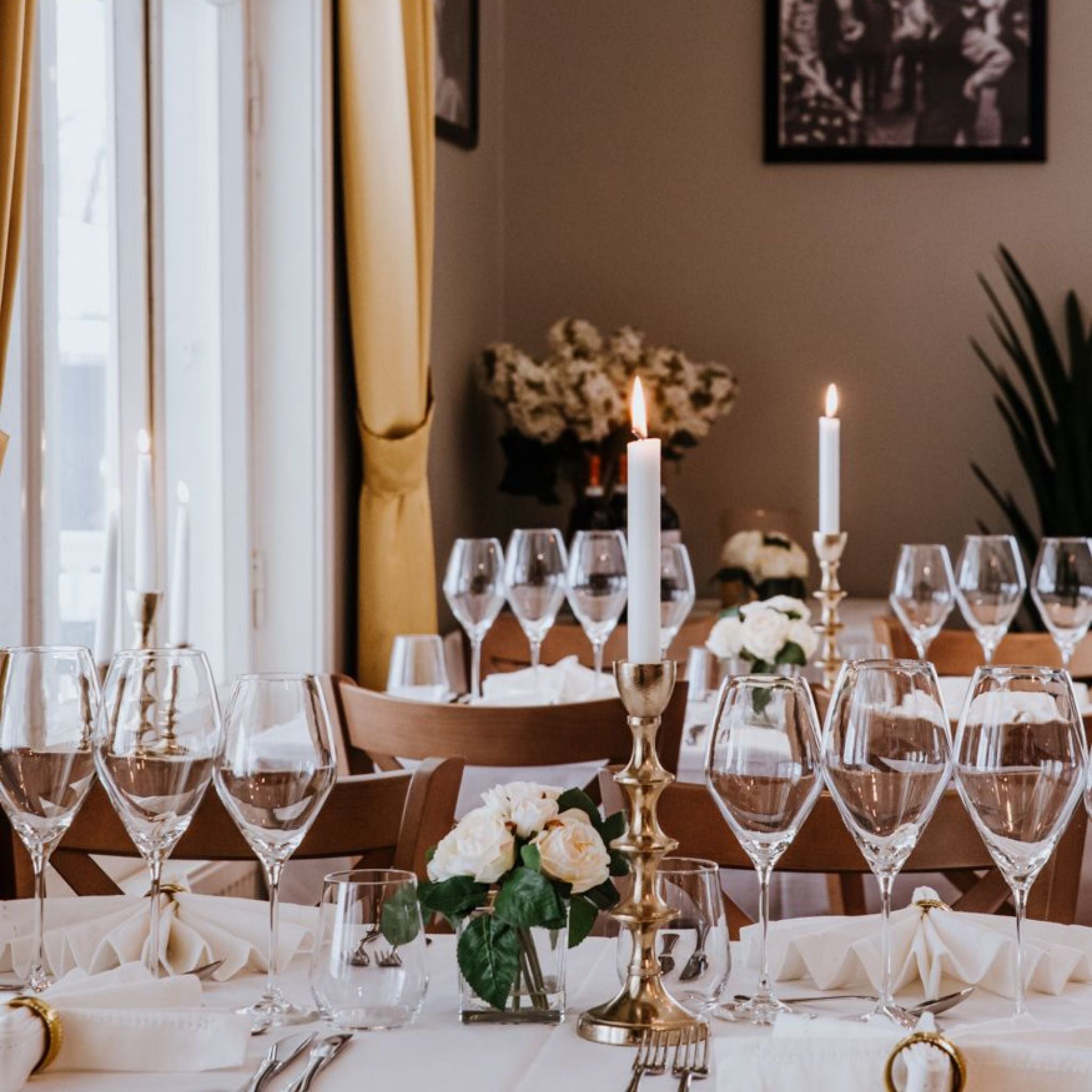 Kynttilänjalka 23cm kulta DIYA.