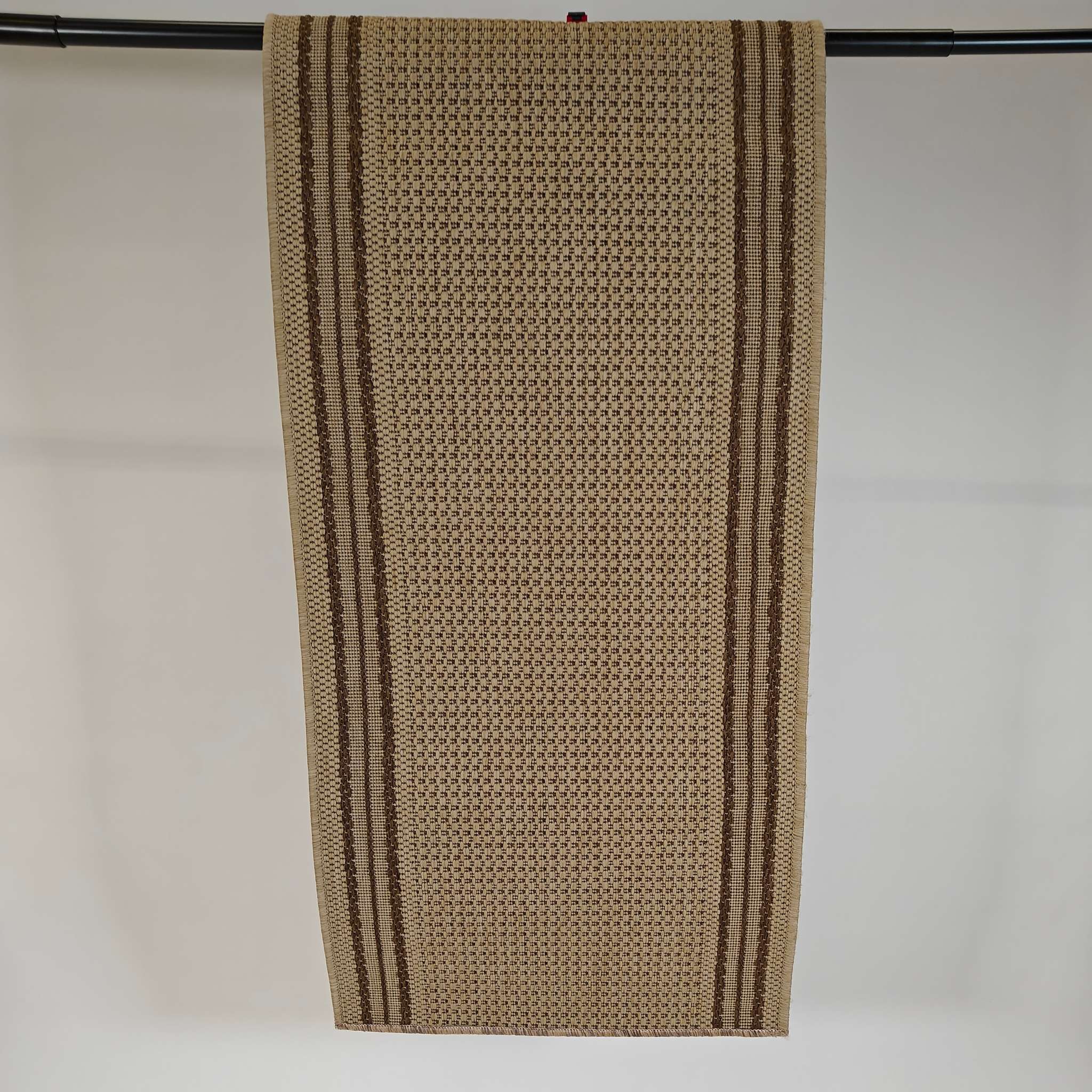 Lalee Beige runner rug roll - beige