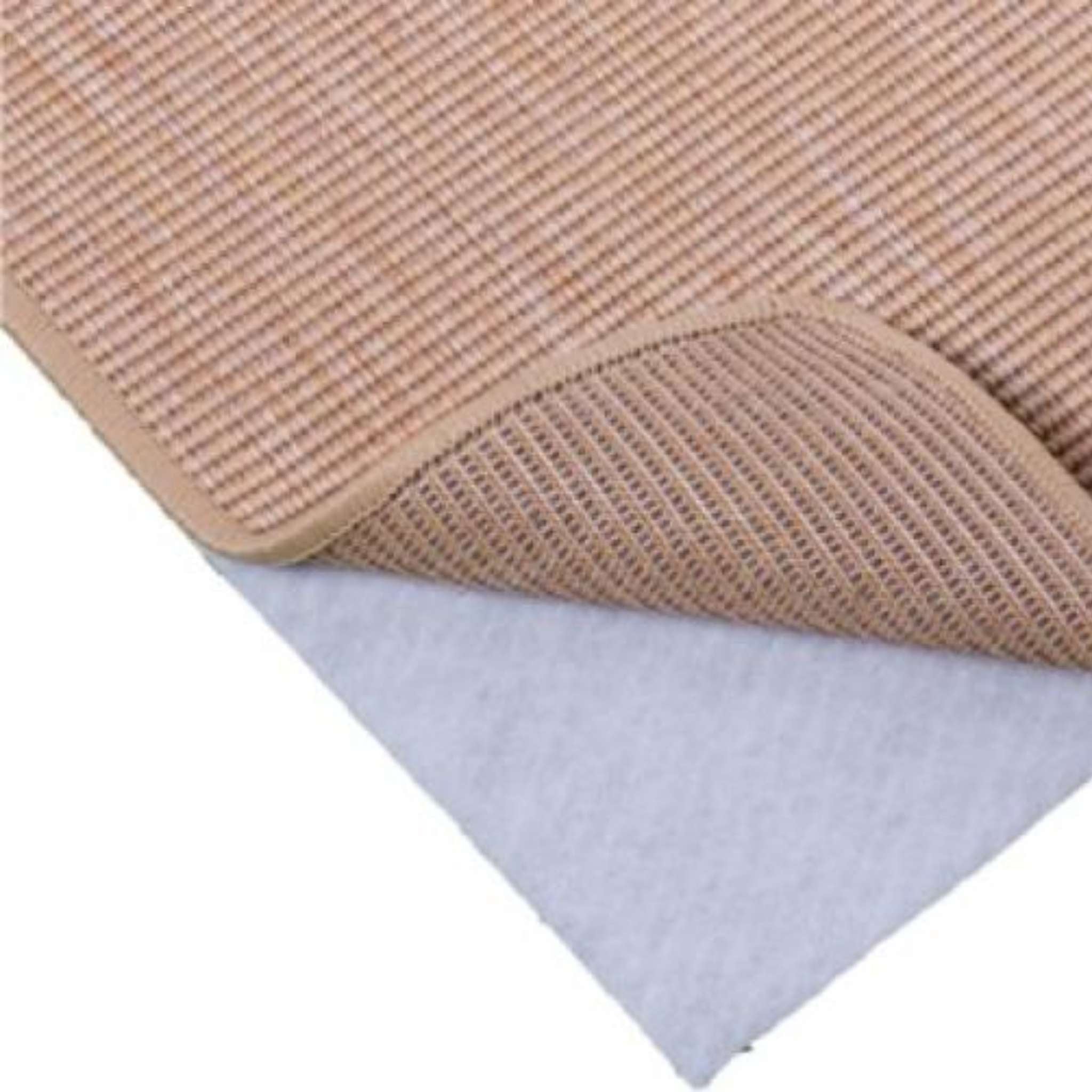 Anti-slip rug roll - white