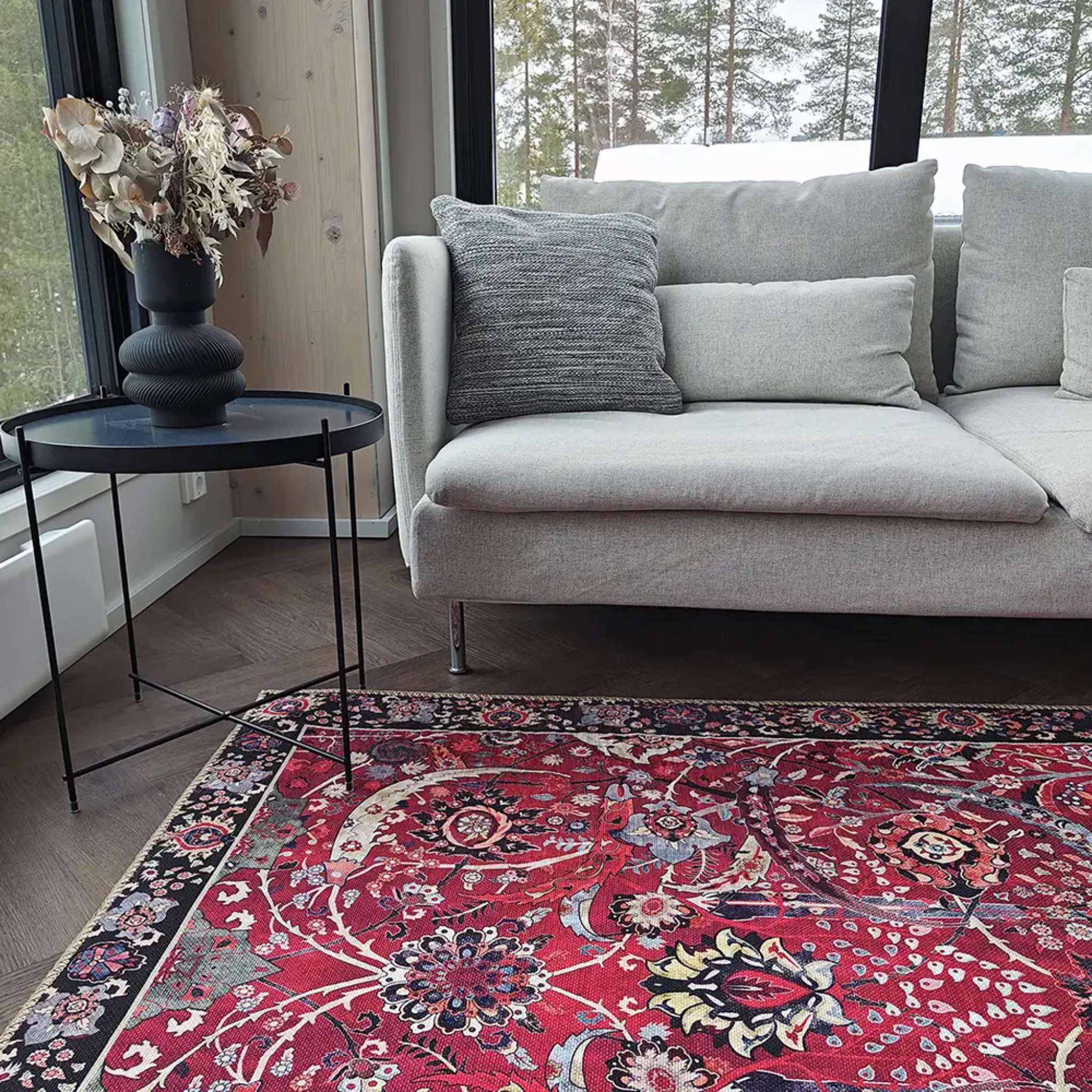 Lucia Oriental Rug - red