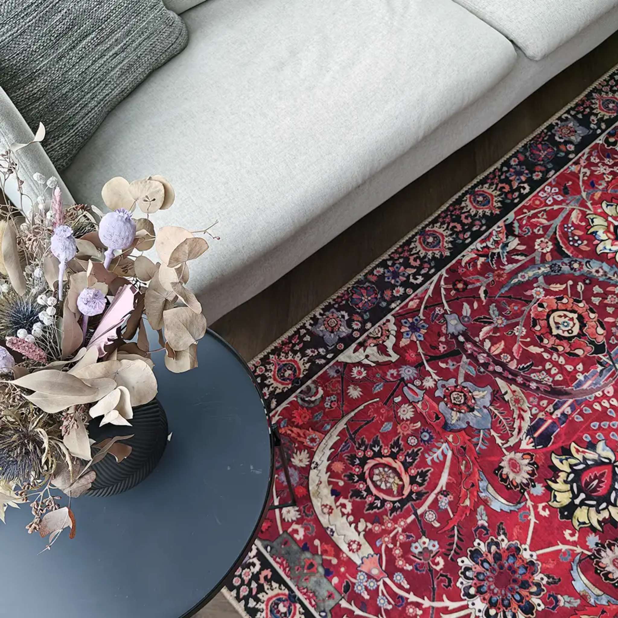 Lucia Oriental Rug - red