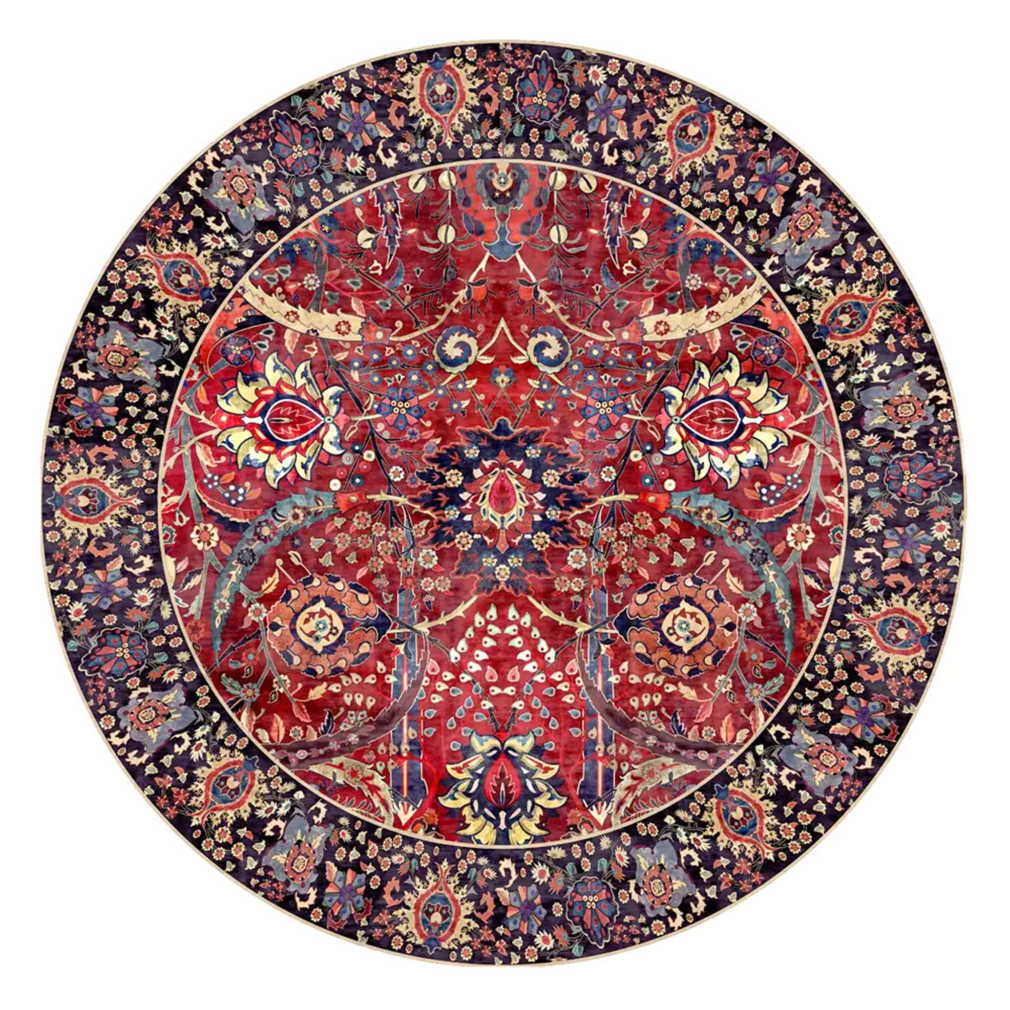 Lucia Oriental Rug - red