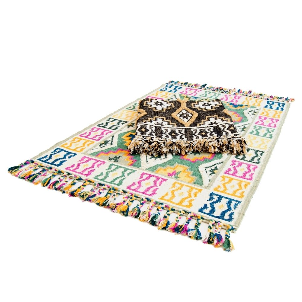 Suri Wool rug - black