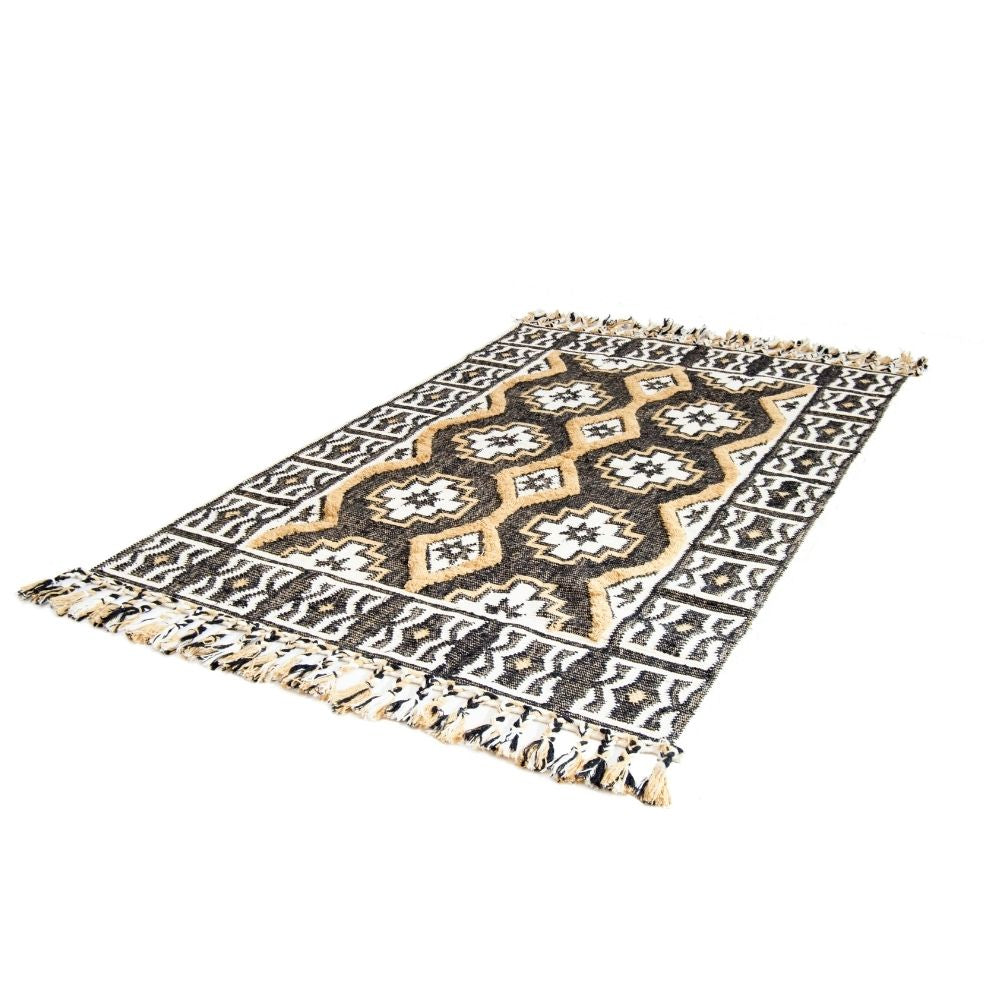 Suri Wool rug - black