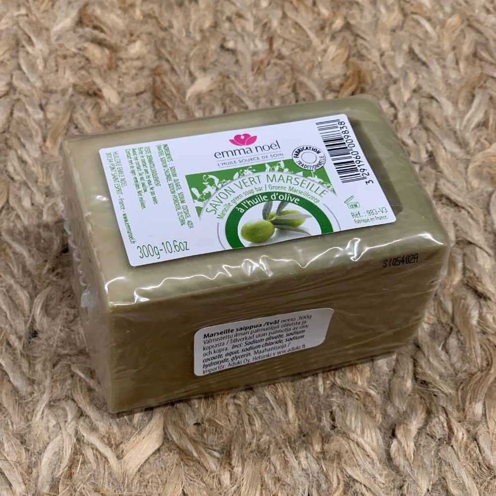 Marseille saippua - vihreä.