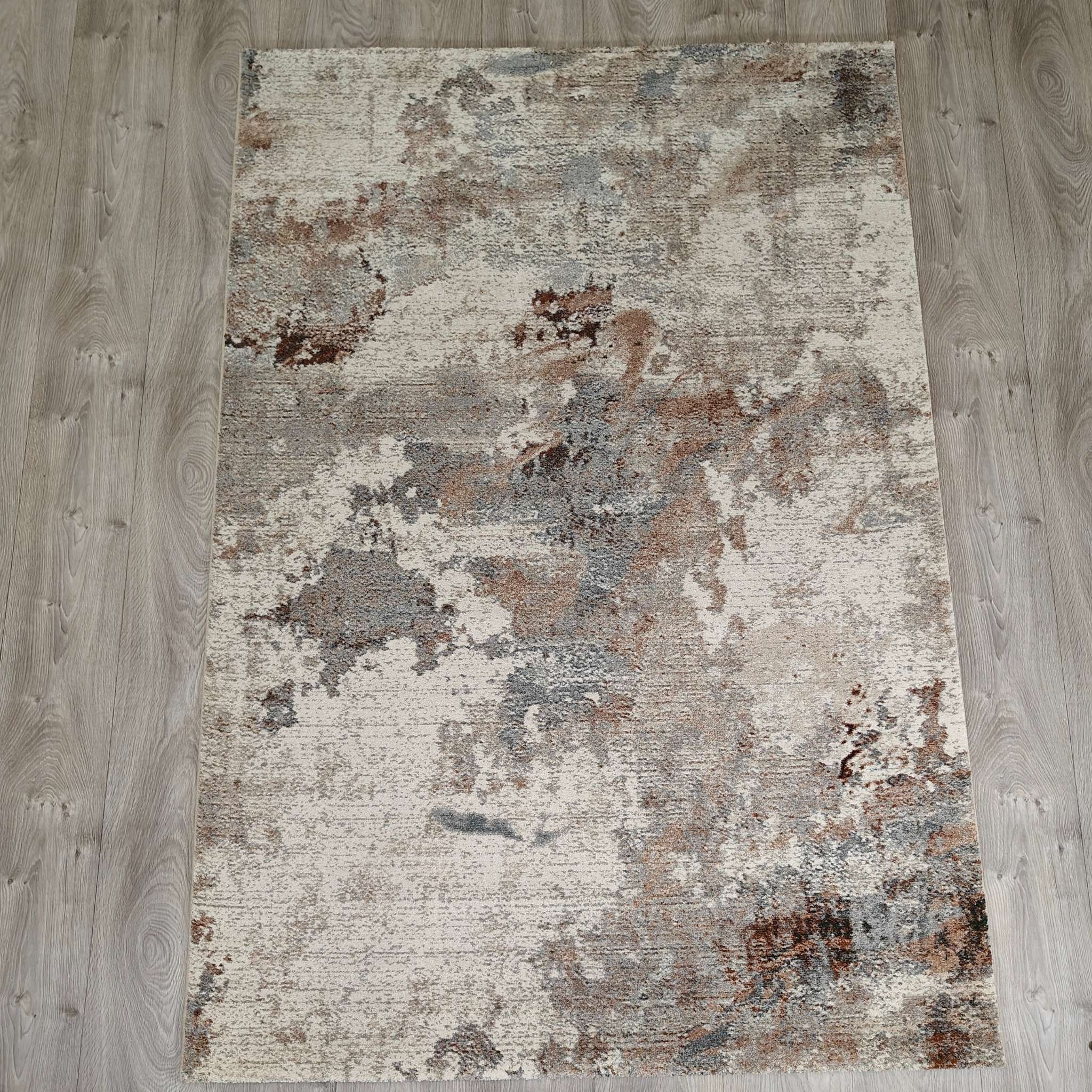 Mosaic lyhytnukkainen matto - värikäs