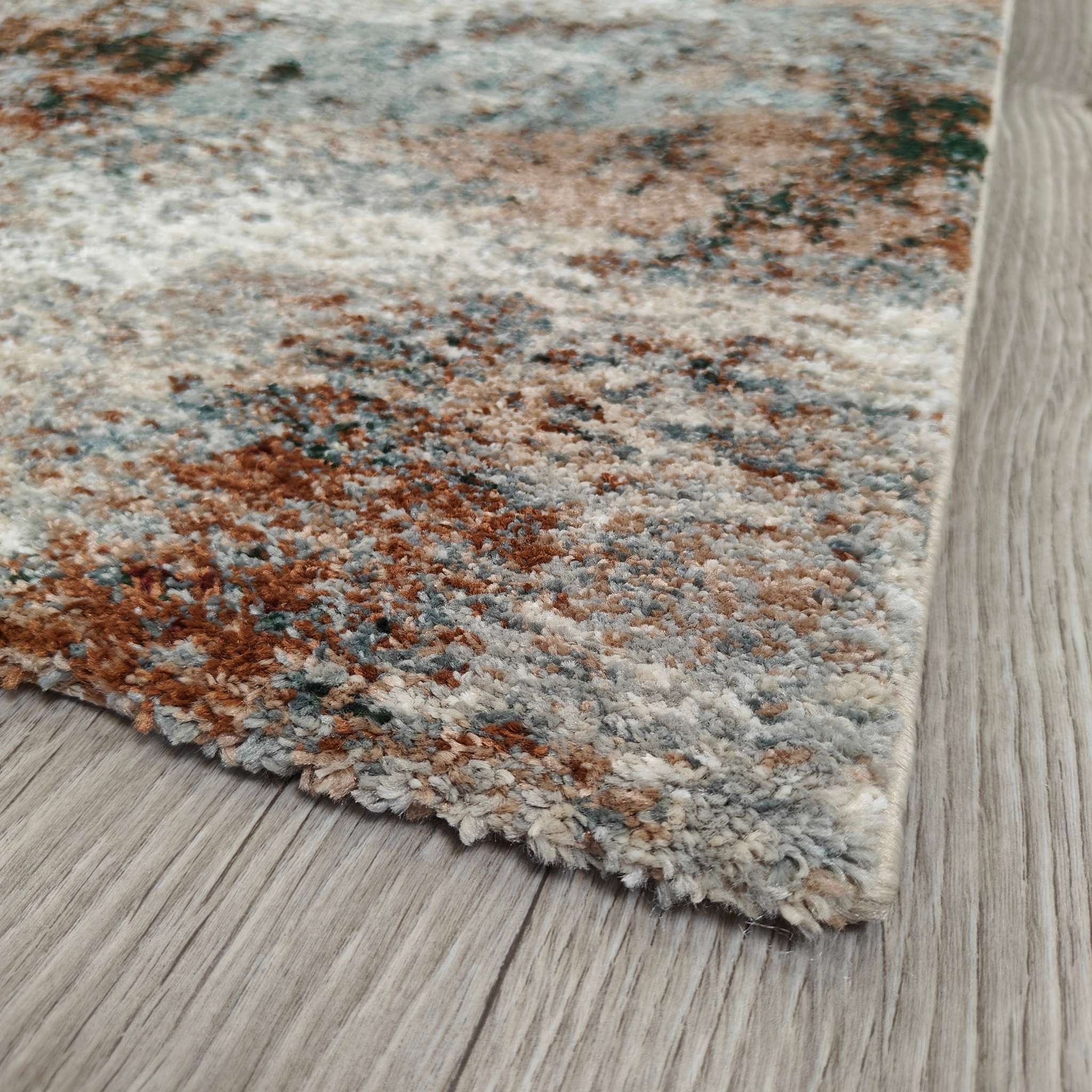 Mosaic lyhytnukkainen matto - värikäs