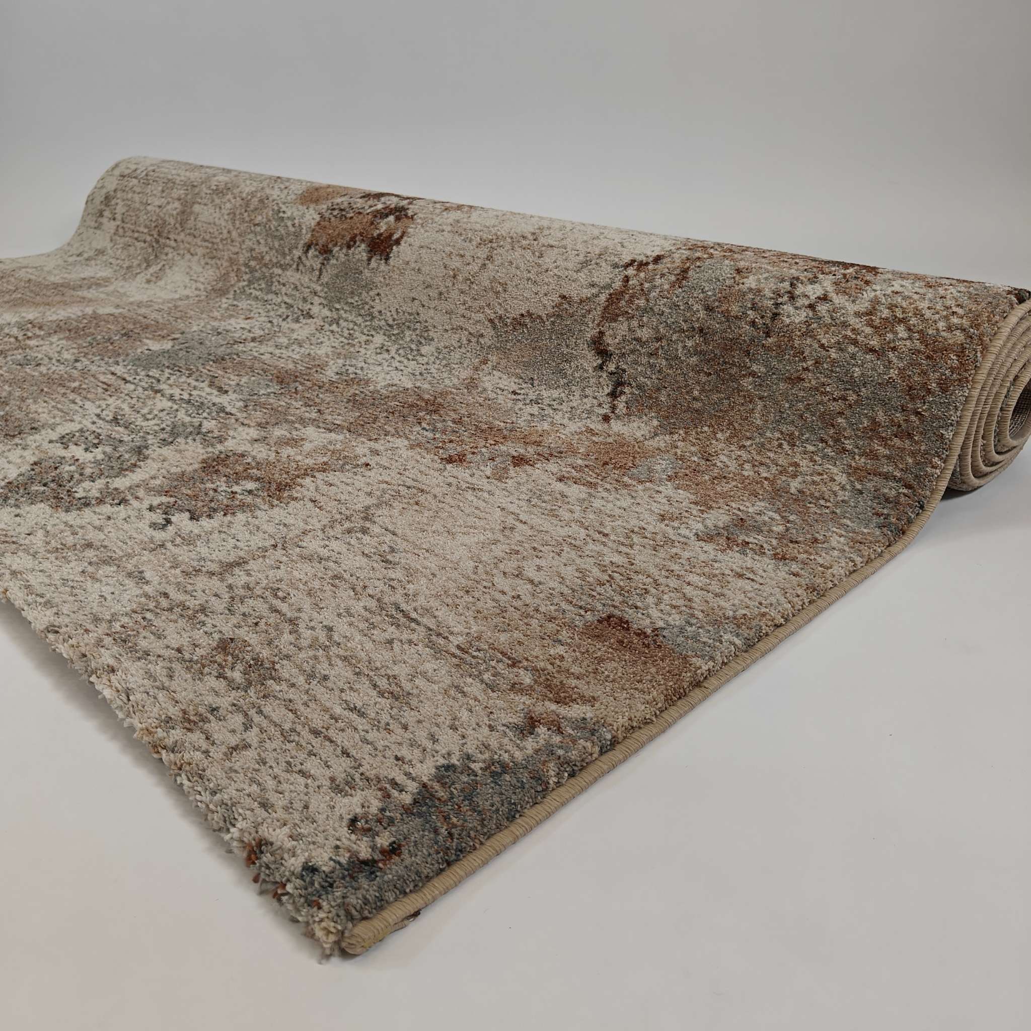 Mosaic lyhytnukkainen matto - värikäs