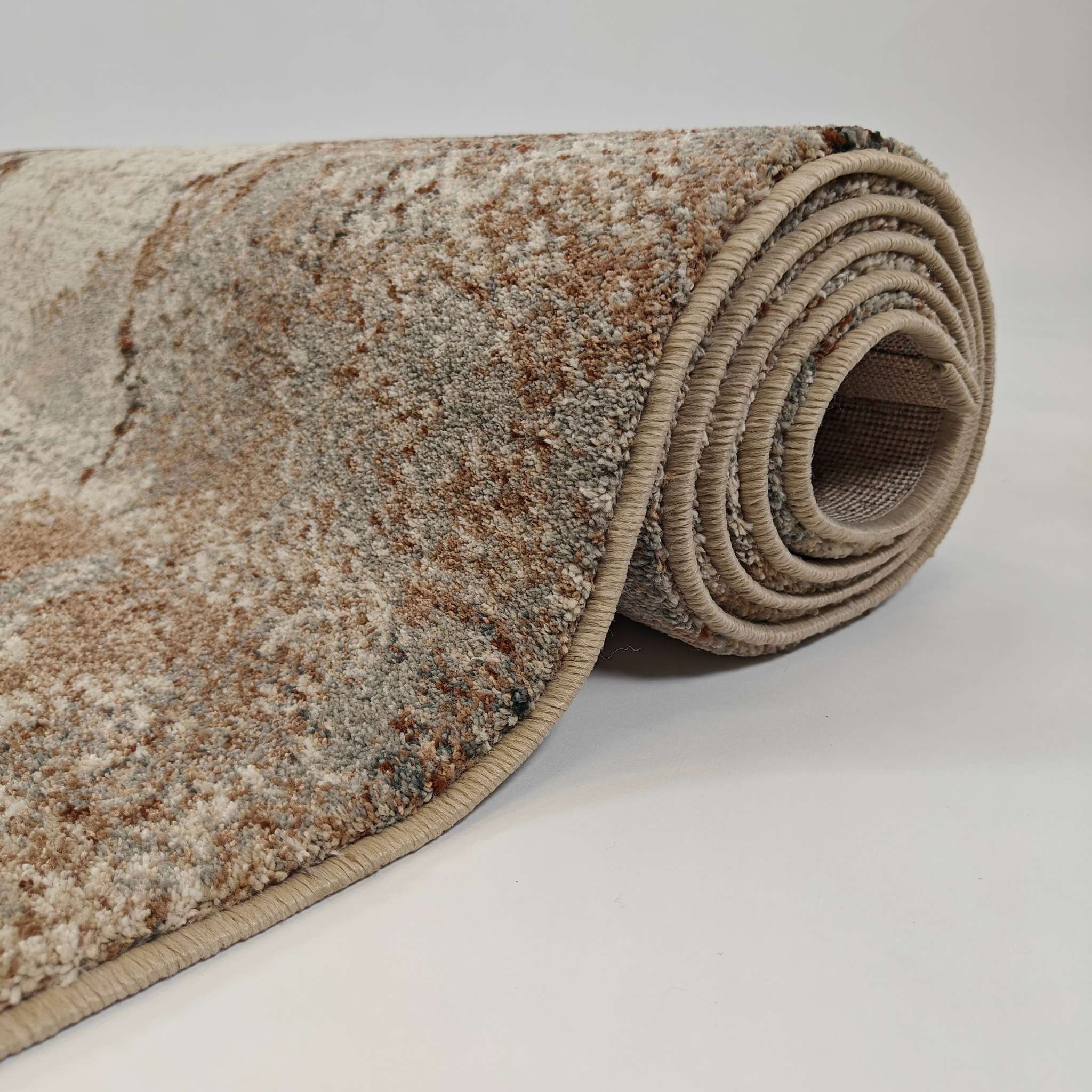 Mosaic lyhytnukkainen matto - värikäs