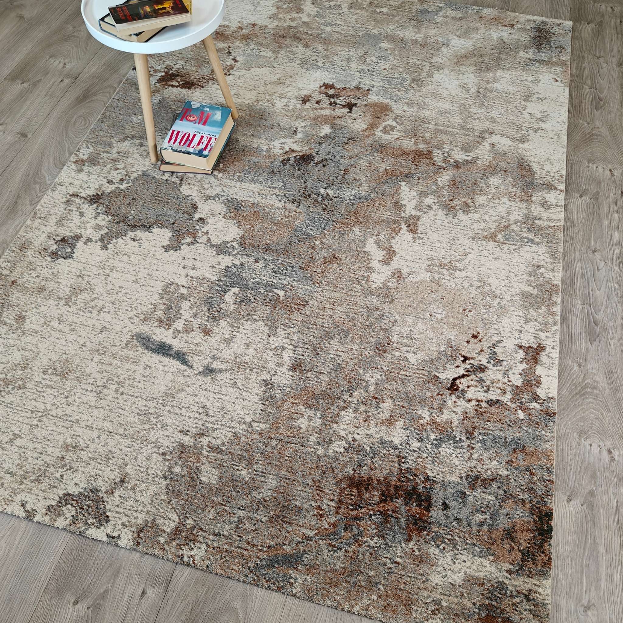 Mosaic lyhytnukkainen matto - värikäs