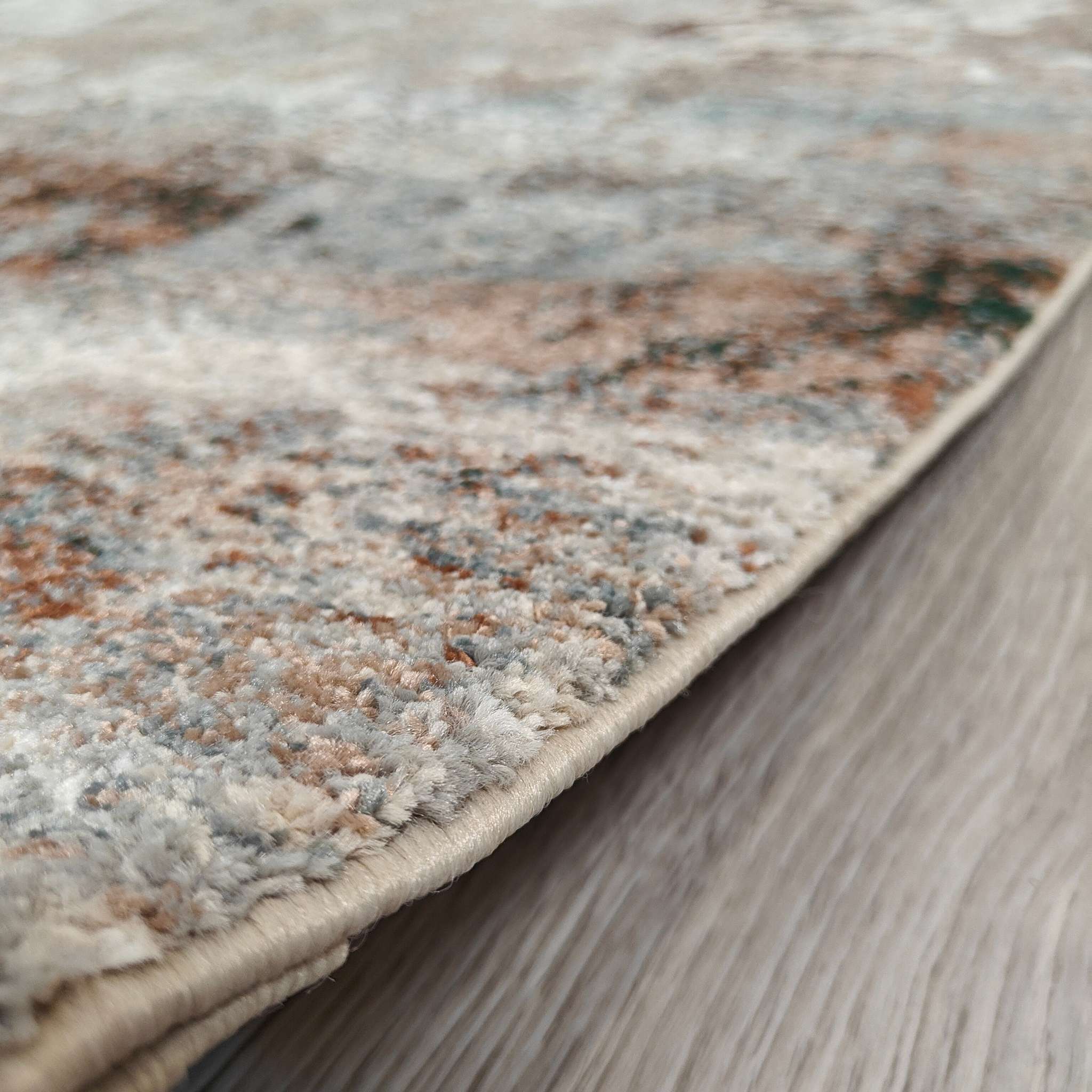 Mosaic lyhytnukkainen matto - värikäs