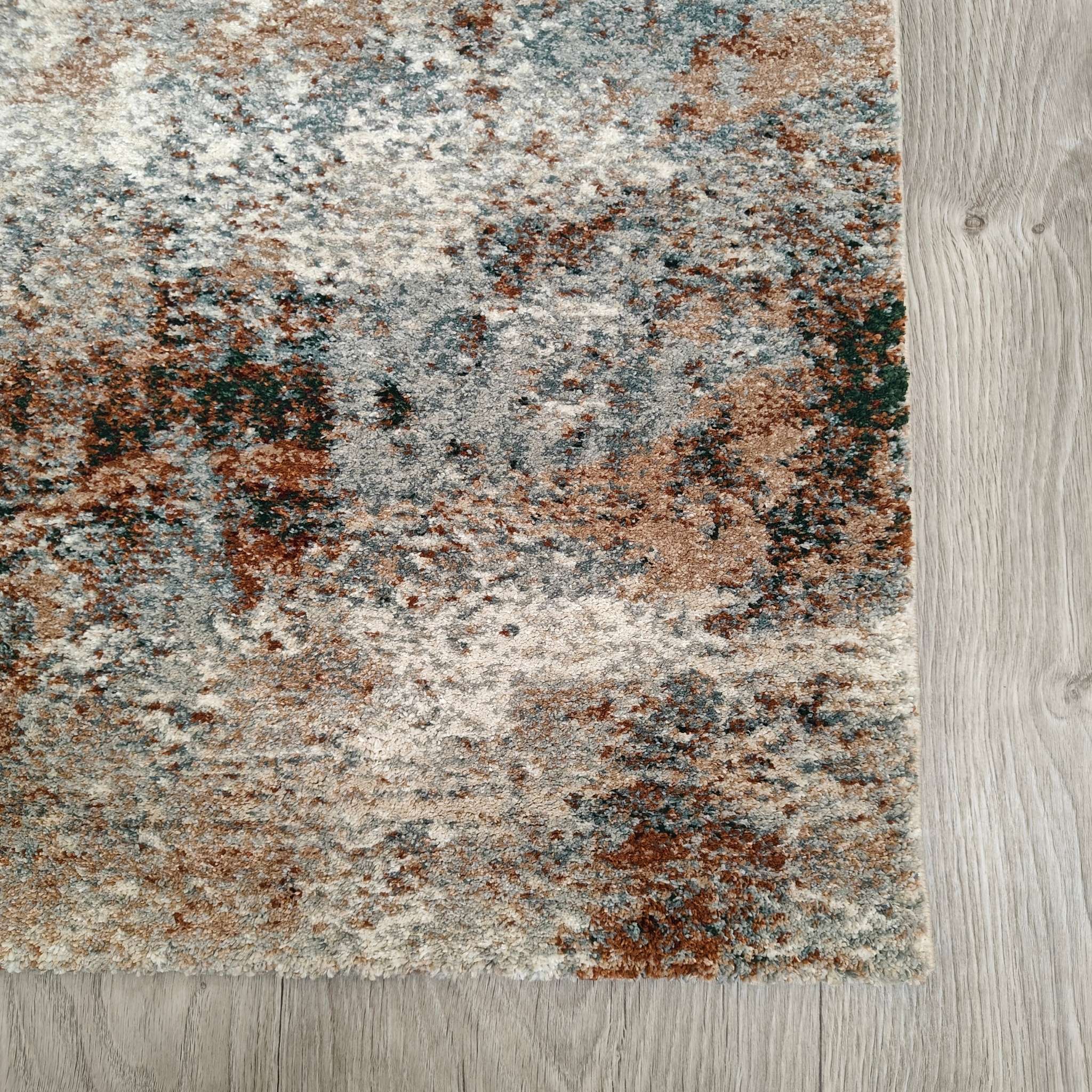 Mosaic lyhytnukkainen matto - värikäs