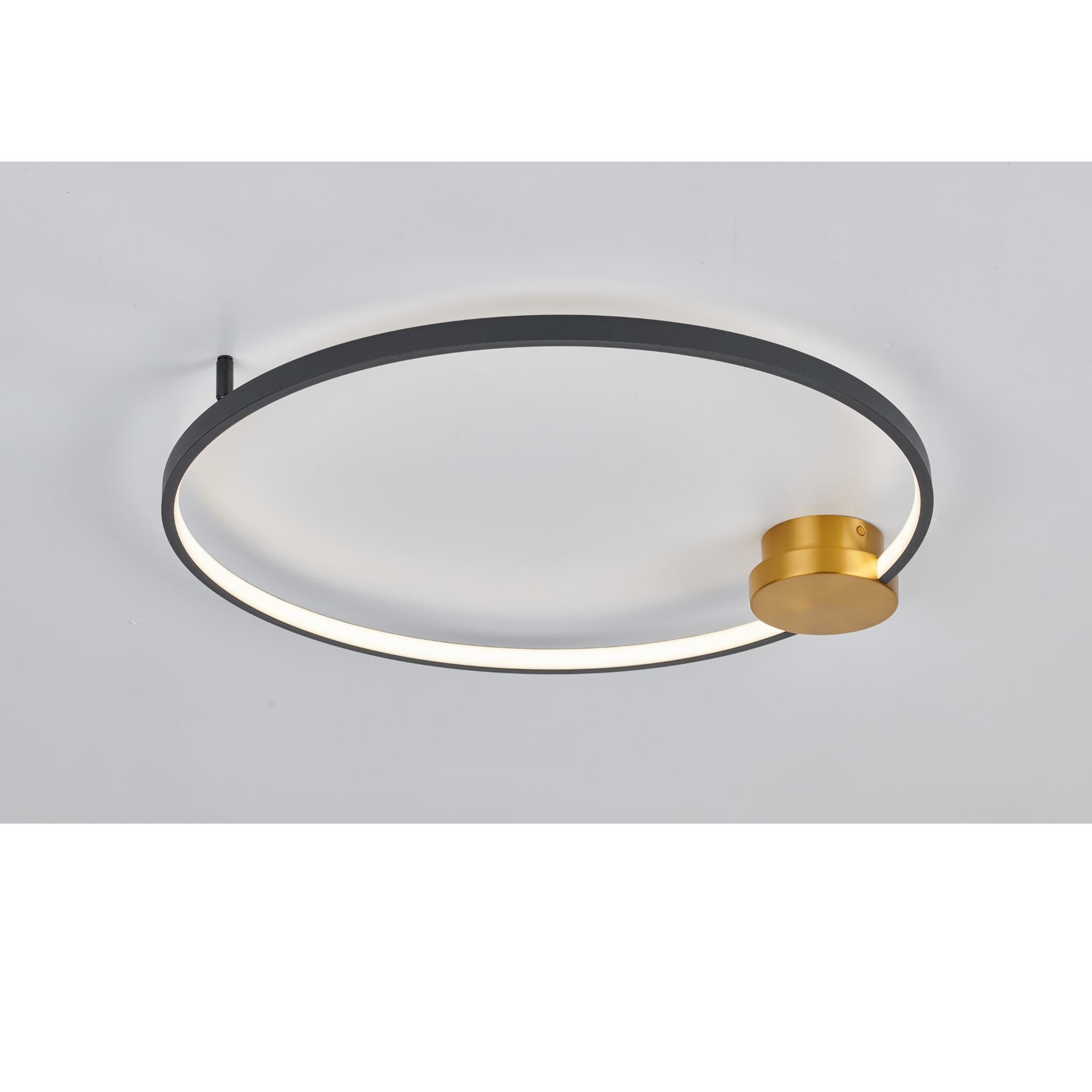 Condida - 641101-32 - LED-kattovalaisin - messinki/hiekanmusta