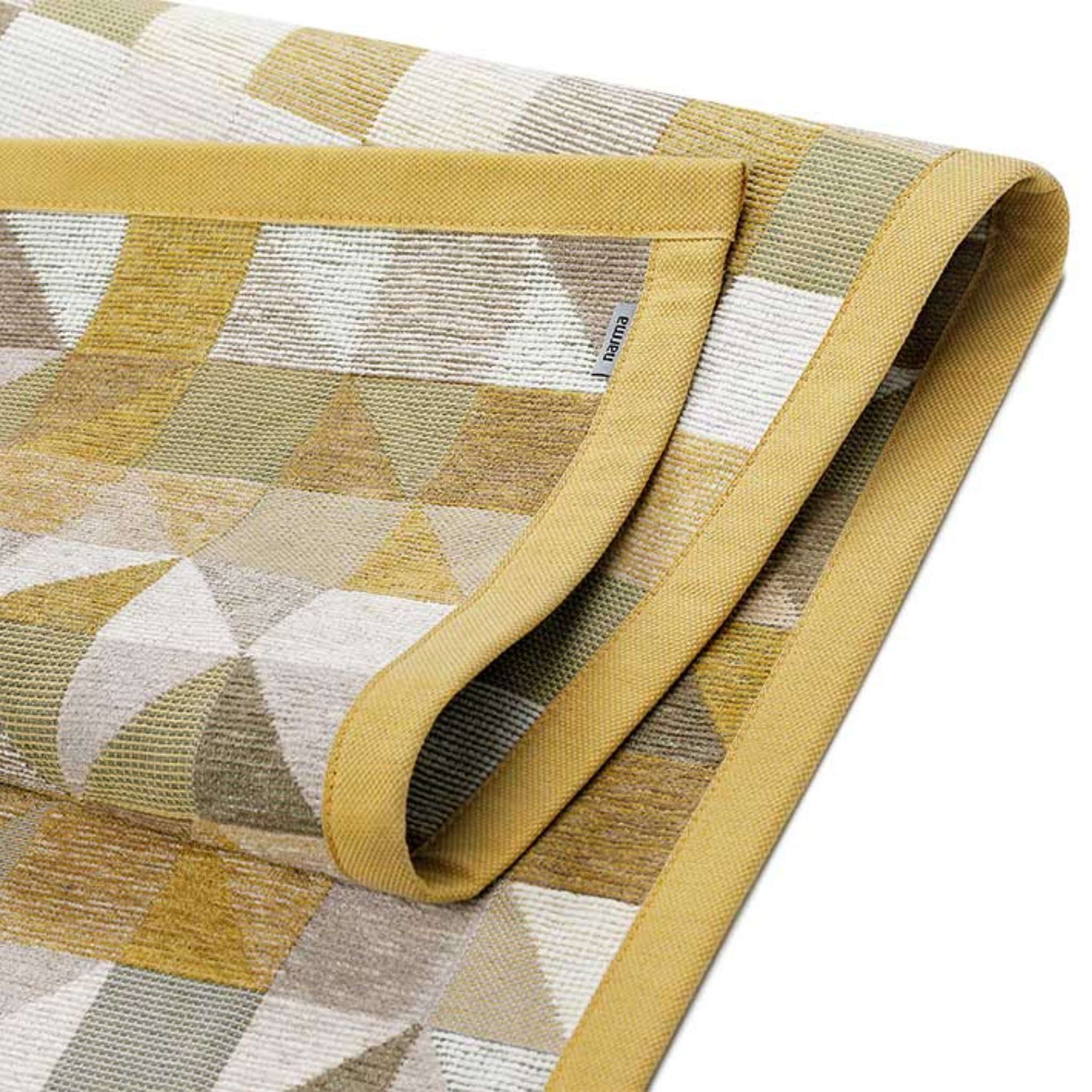 Narma EREDA double-sided Cotton rug - Dijon