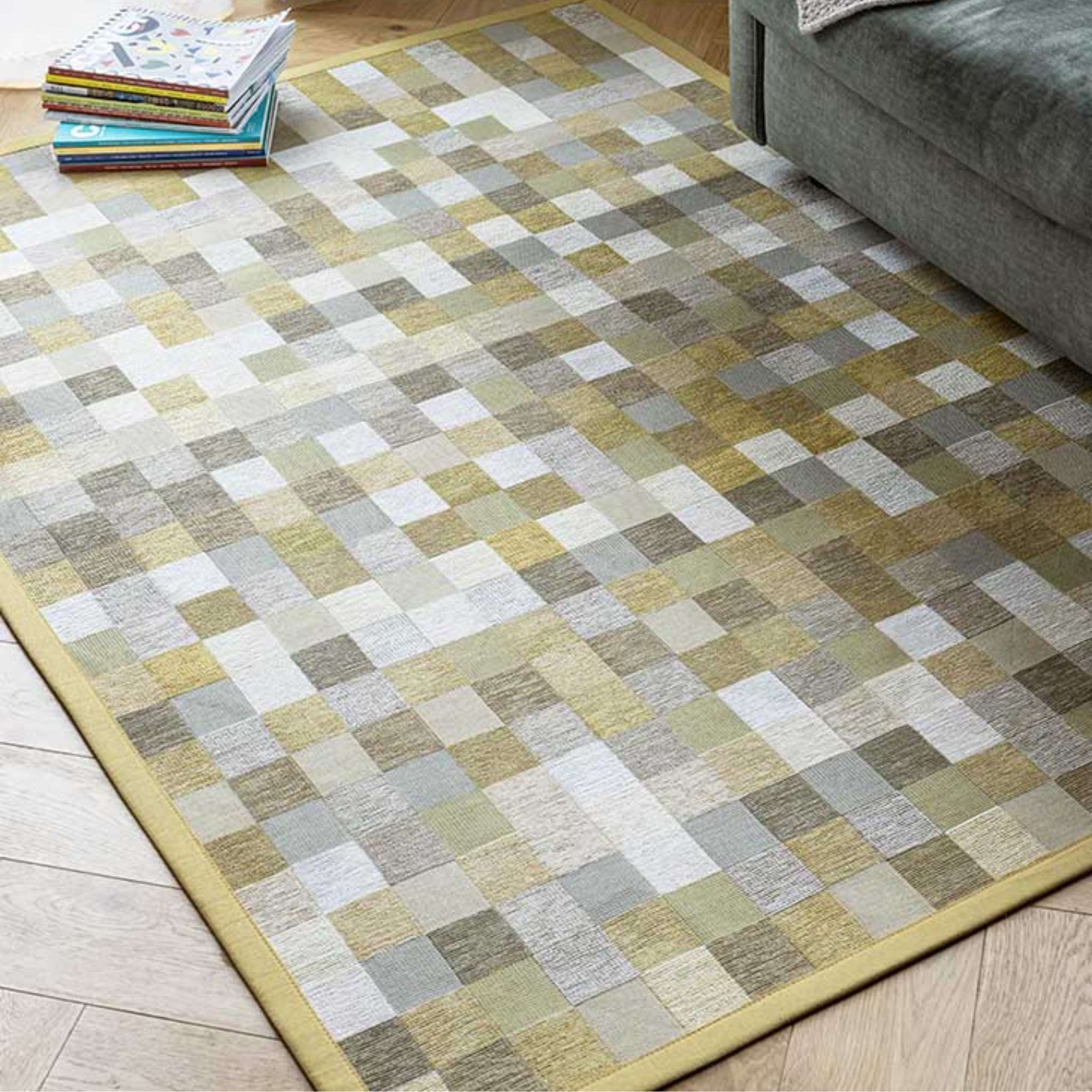 Narma EREDA double-sided Cotton rug - Dijon