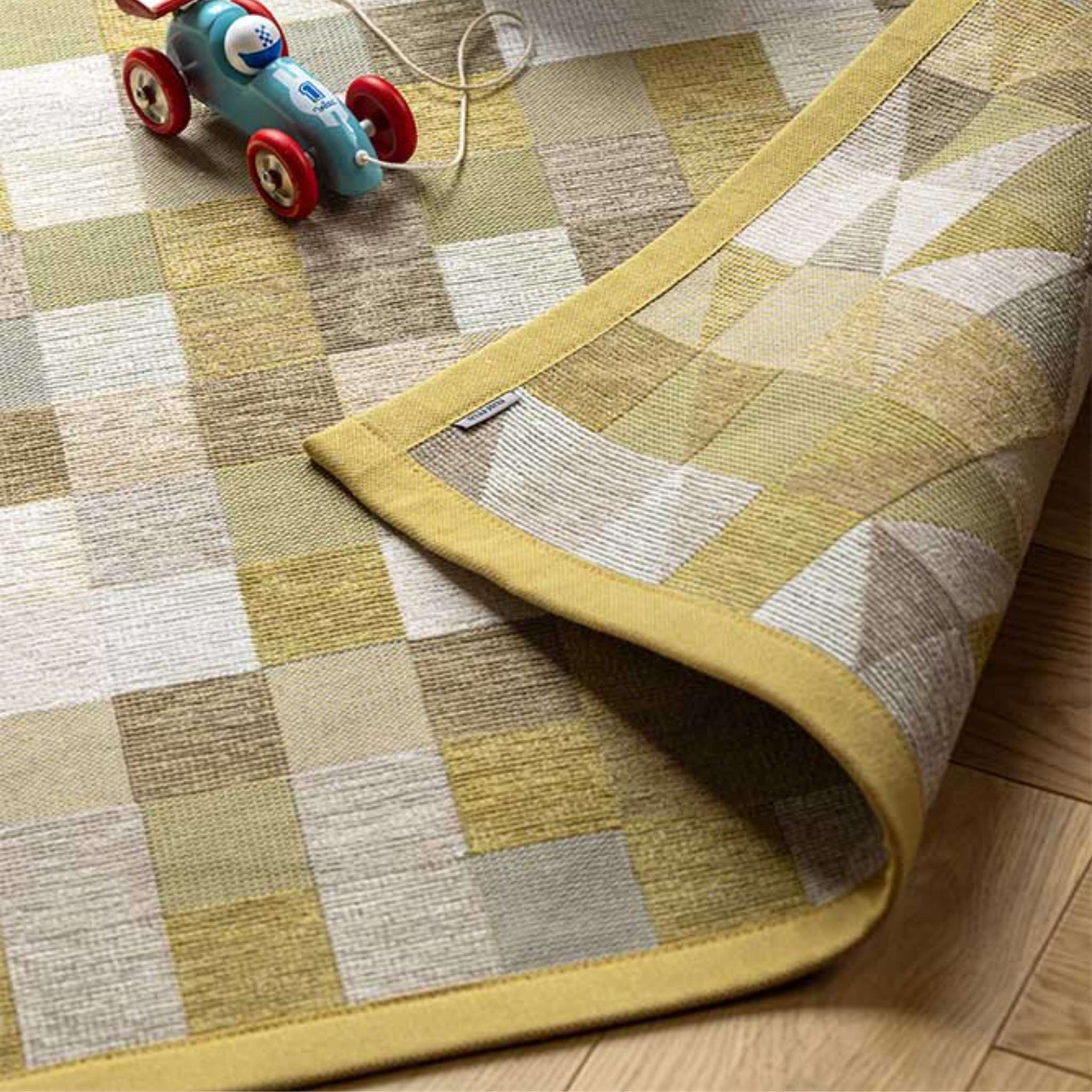 Narma EREDA double-sided Cotton rug - Dijon