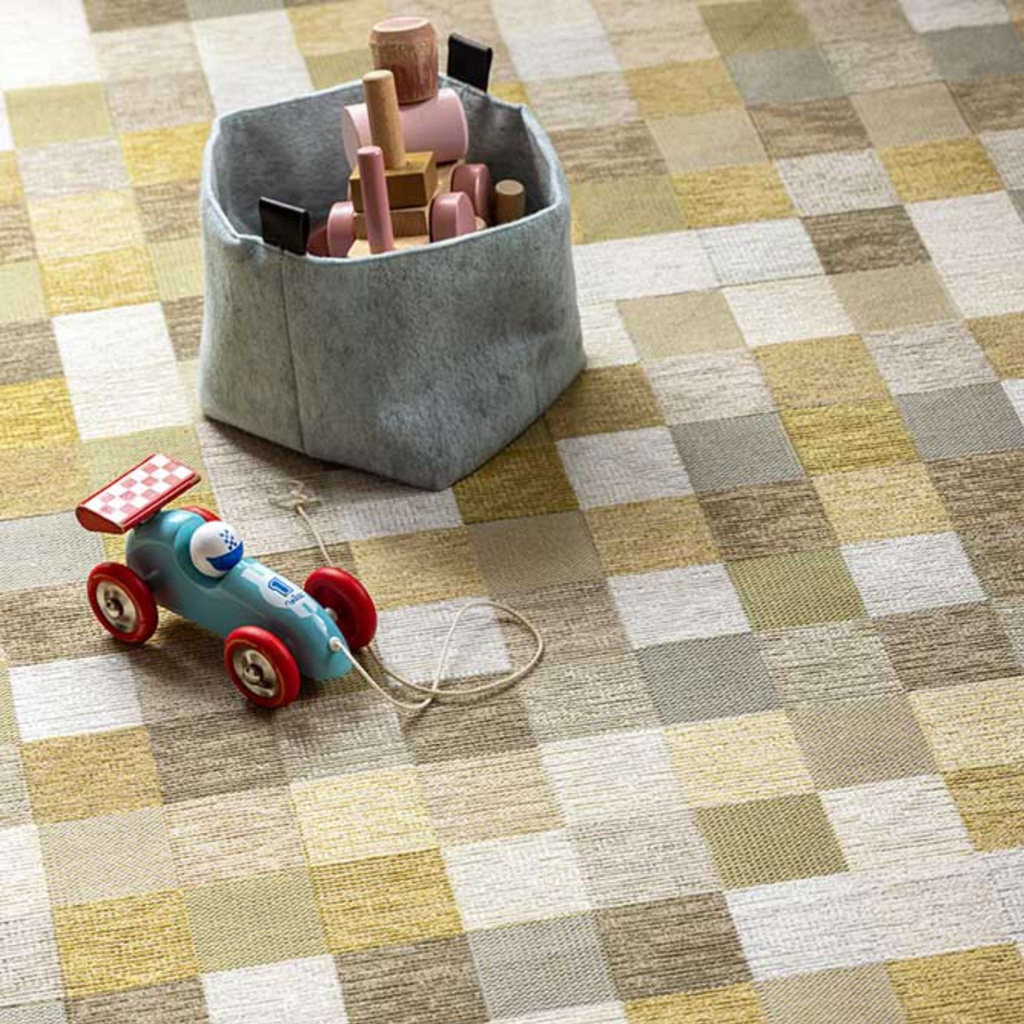 Narma EREDA double-sided Cotton rug - Dijon