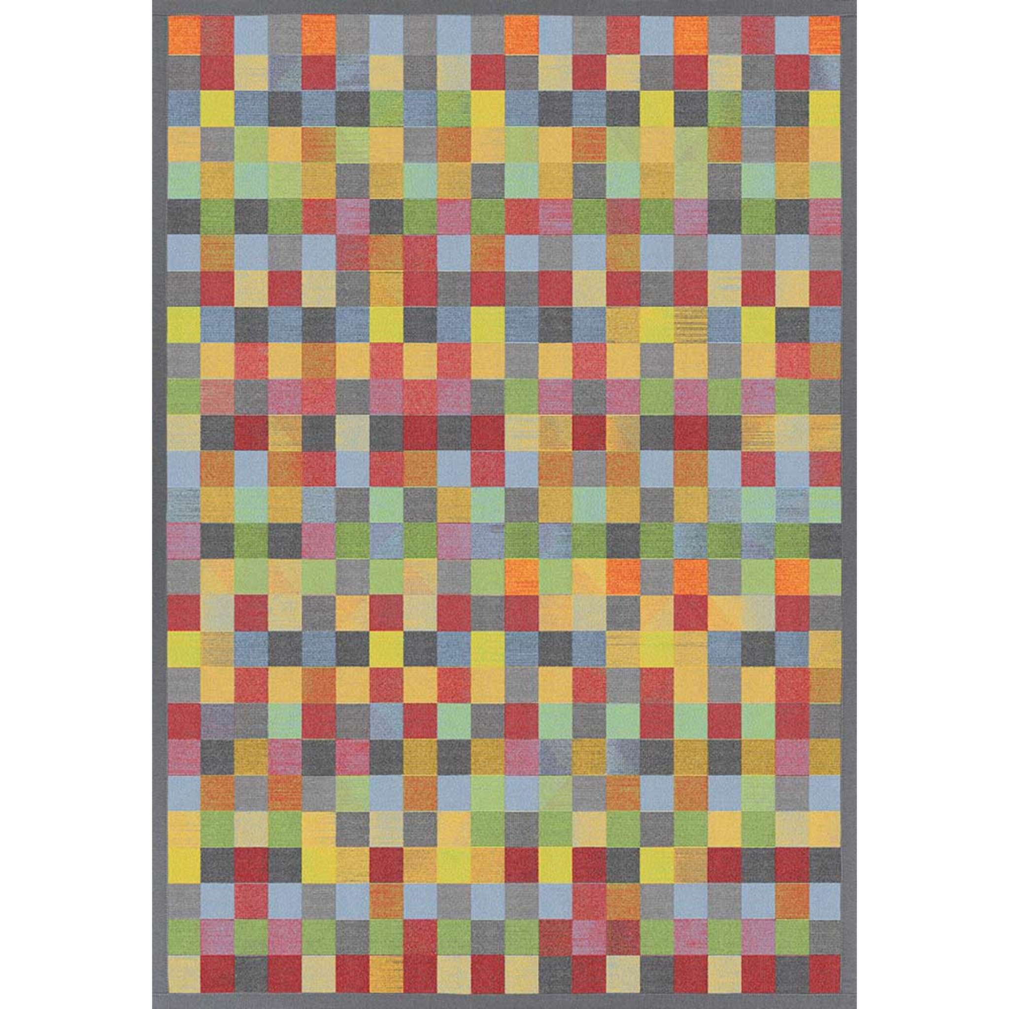 Narma EREDA kaksipuolinen puuvillamatto - Värikäs