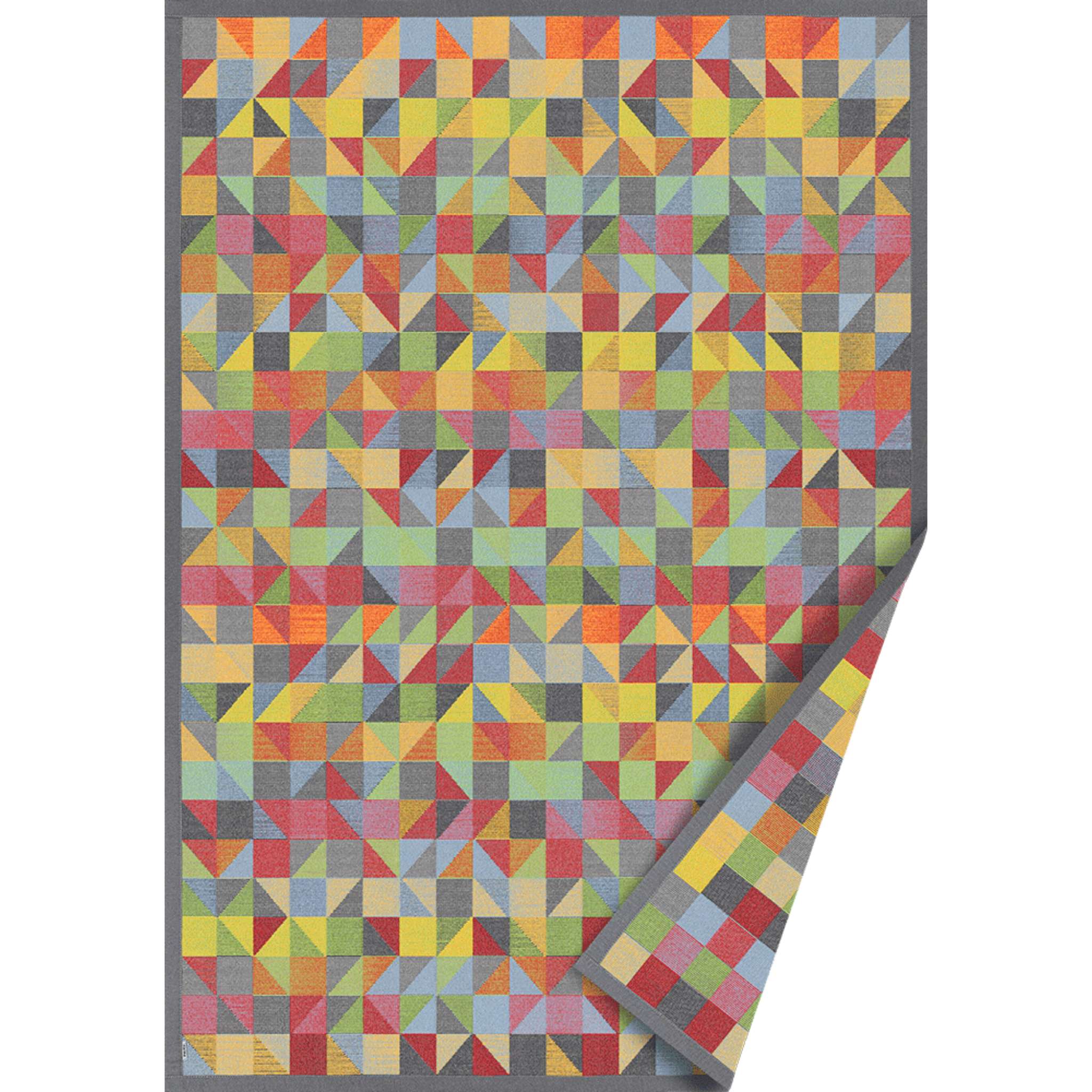 Narma EREDA kaksipuolinen puuvillamatto - Värikäs